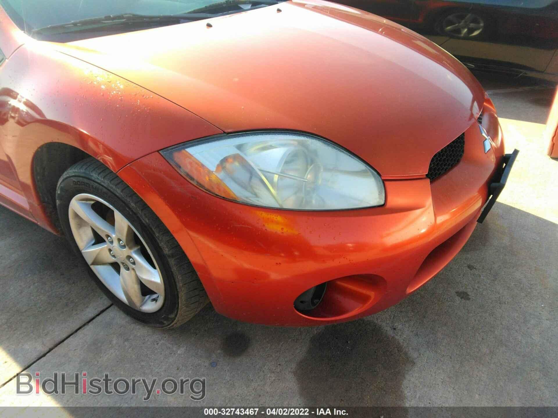 2008 MITSUBISHI ECLIPSE - VIN: 4A3AK24F58E005070 - Фото 6