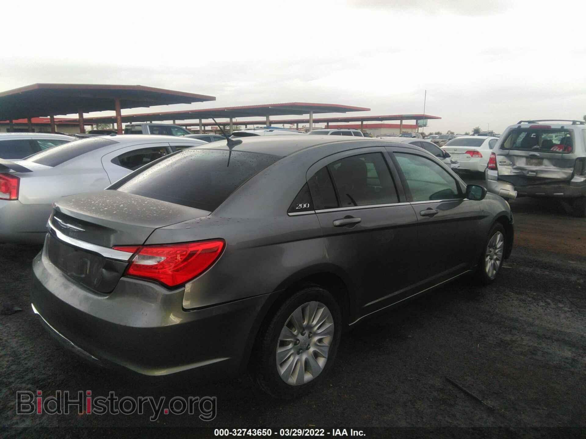 2013 CHRYSLER 200 - VIN: 1C3CCBAB7DN646617 - Фото 4