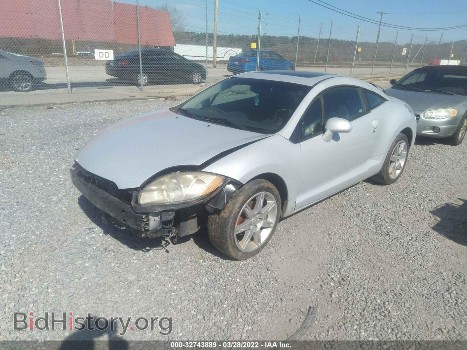 2006 MITSUBISHI ECLIPSE - VIN: 4A3AK34T26E016231 - Photo 2
