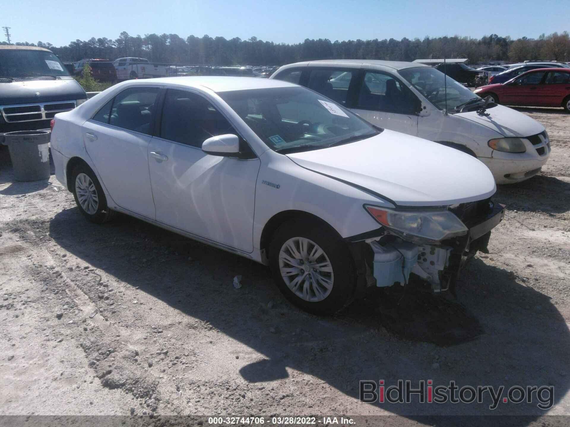 Photo 4T1BD1FK5CU002962 - TOYOTA CAMRY HYBRID 2012