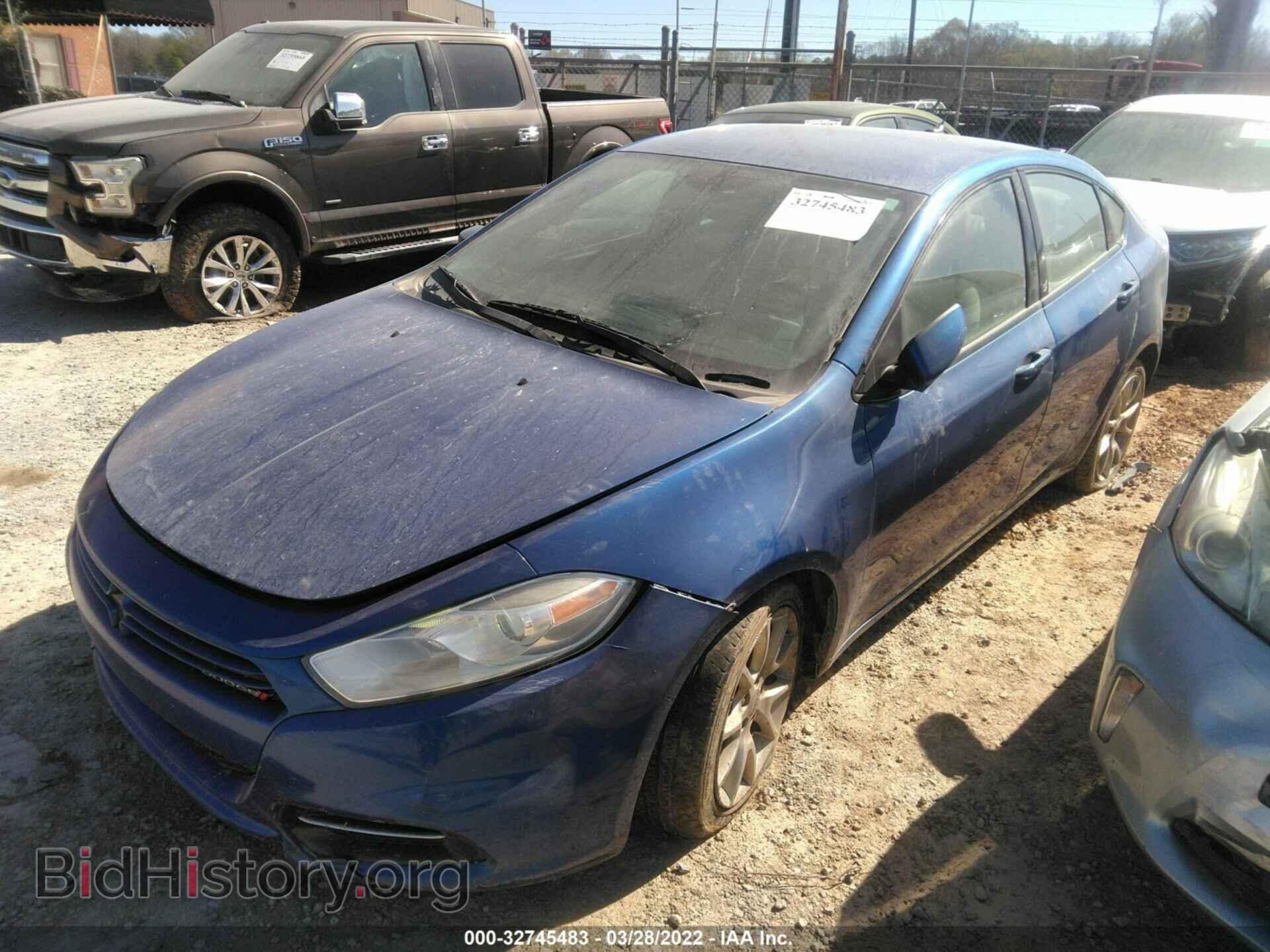 2013 DODGE DART - VIN: 1C3CDFBA1DD136604 - Фото 2
