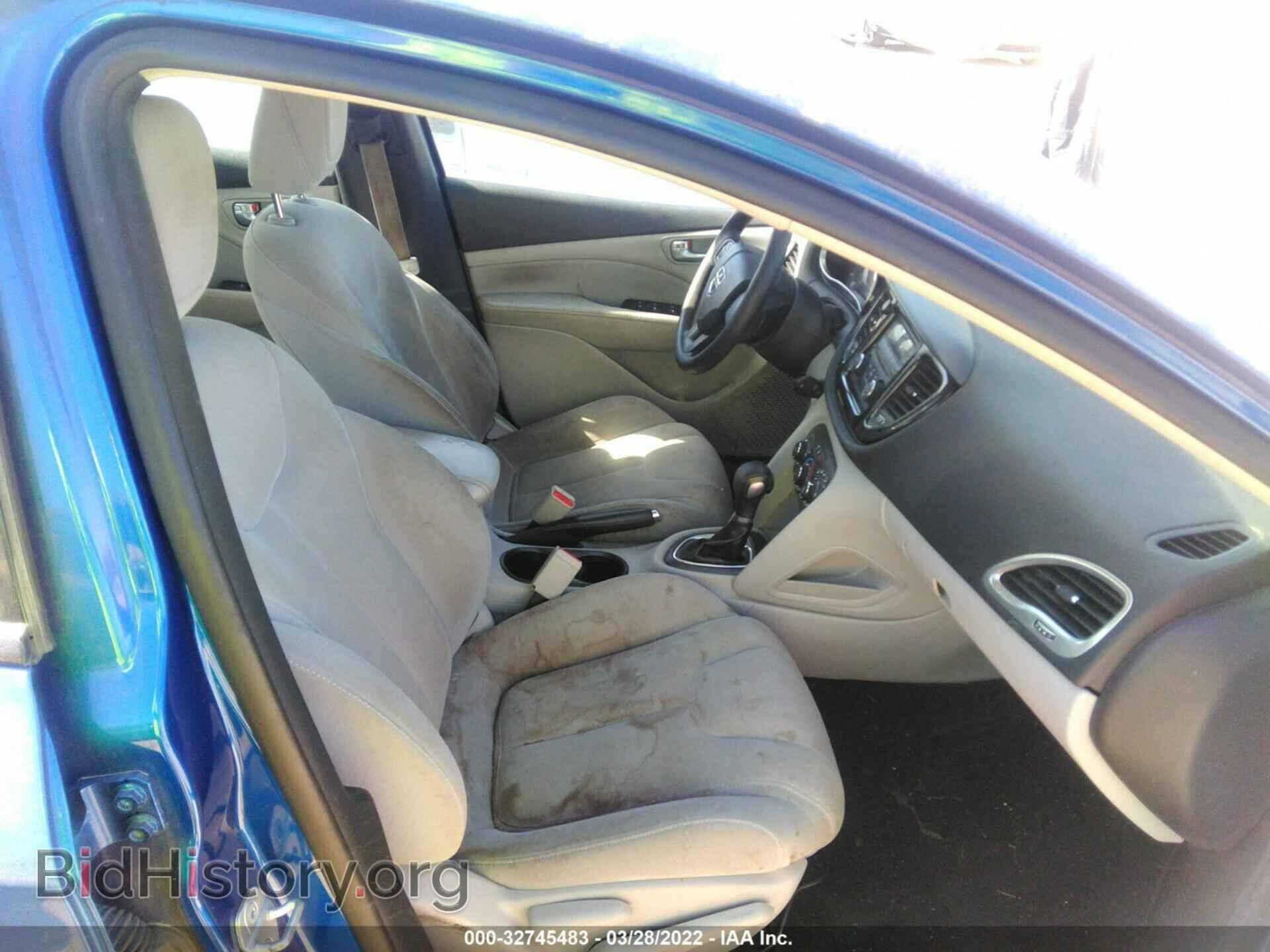 2013 DODGE DART - VIN: 1C3CDFBA1DD136604 - Фото 5