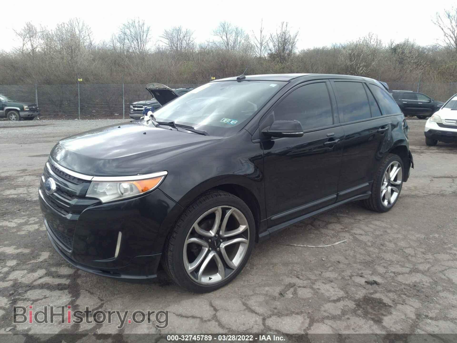 2014 FORD EDGE - VIN: 2FMDK4AK7EBA36496 - Фото 2