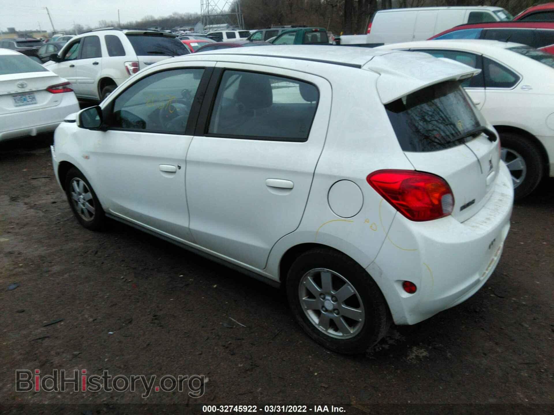 2014 MITSUBISHI MIRAGE - VIN: ML32A3HJ1EH005157 - Фото 3