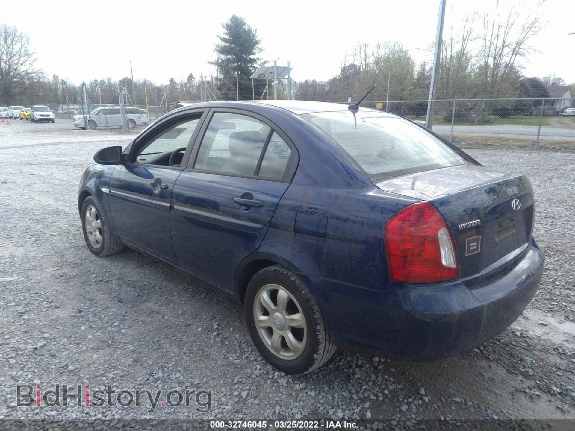 2007 HYUNDAI ACCENT - VIN: KMHCN46C37U150285 - Фото 3