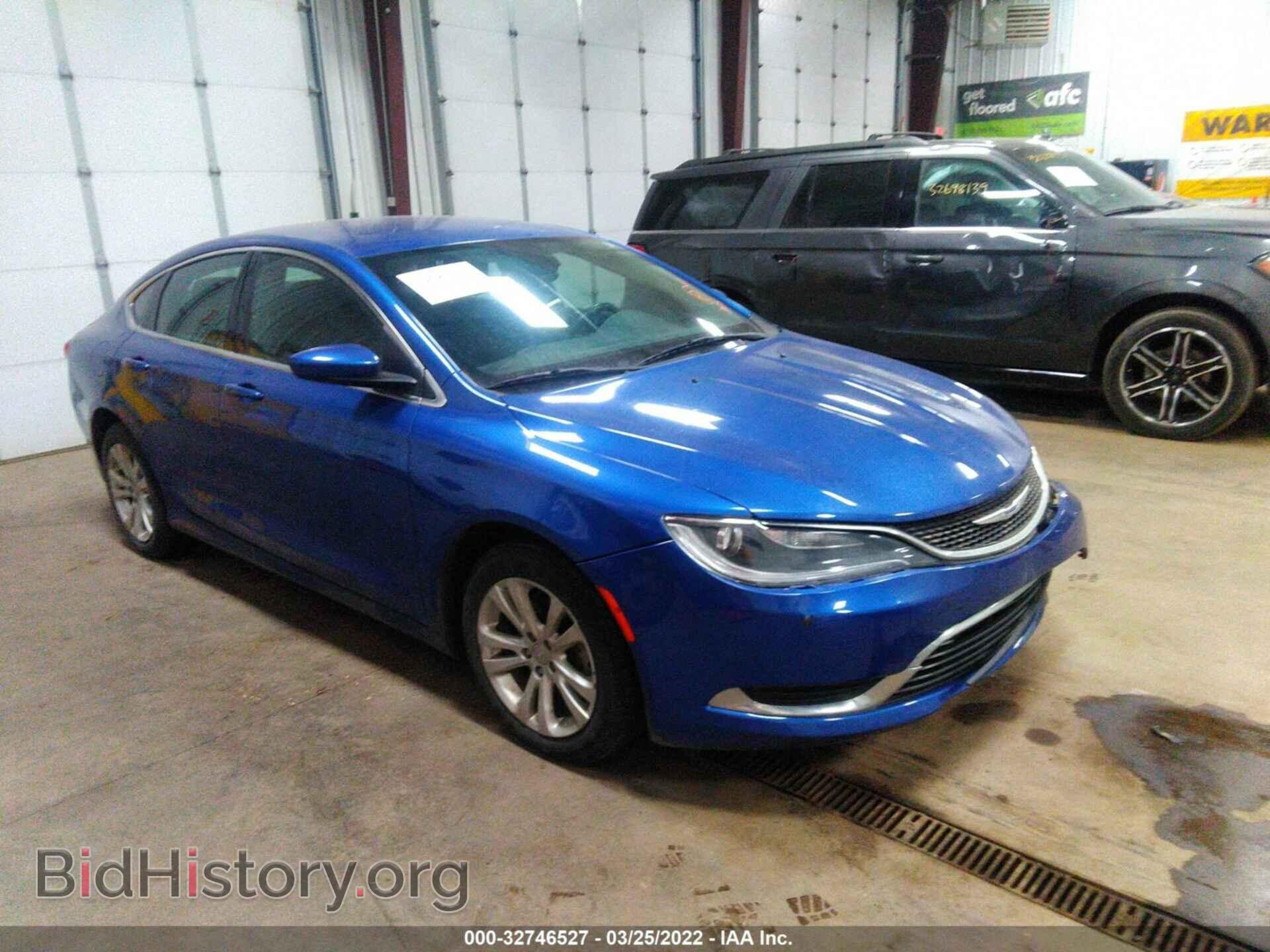 Фотография 1C3CCCAB8FN605583 - CHRYSLER 200 2015