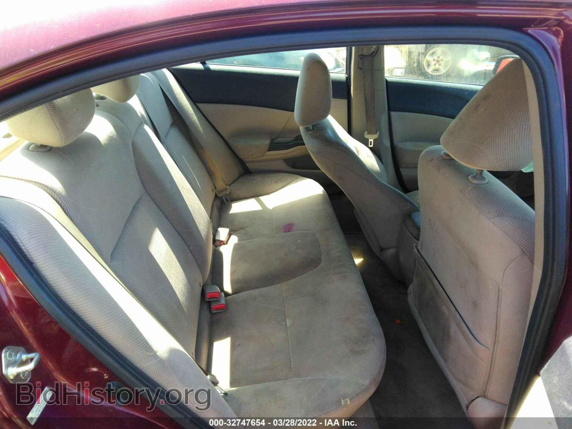 2012 HONDA CIVIC SDN - VIN: 2HGFB2F55CH608567 - Фото 8