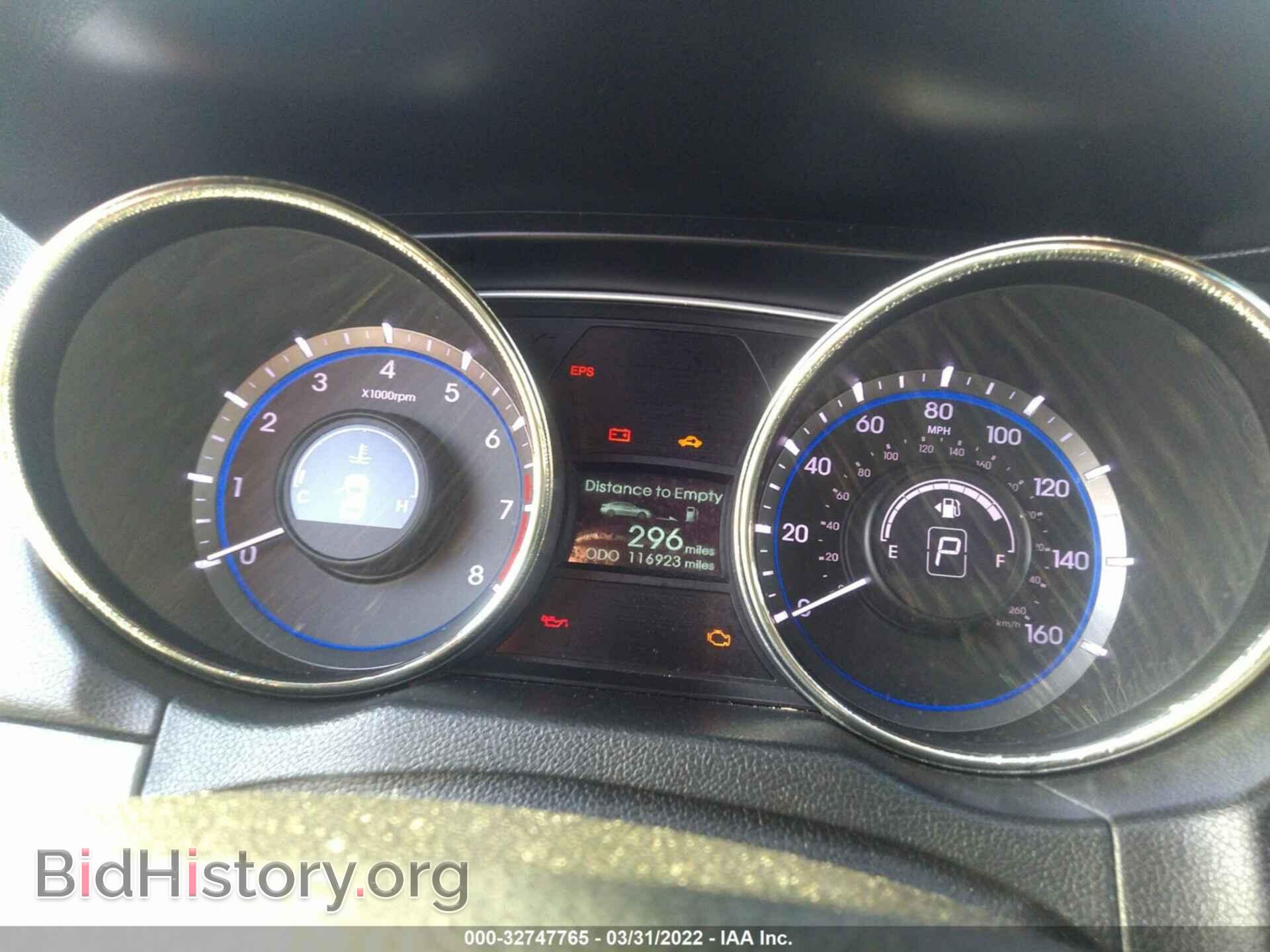2012 HYUNDAI SONATA - VIN: 5NPEC4AC7CH444772 - Фото 7