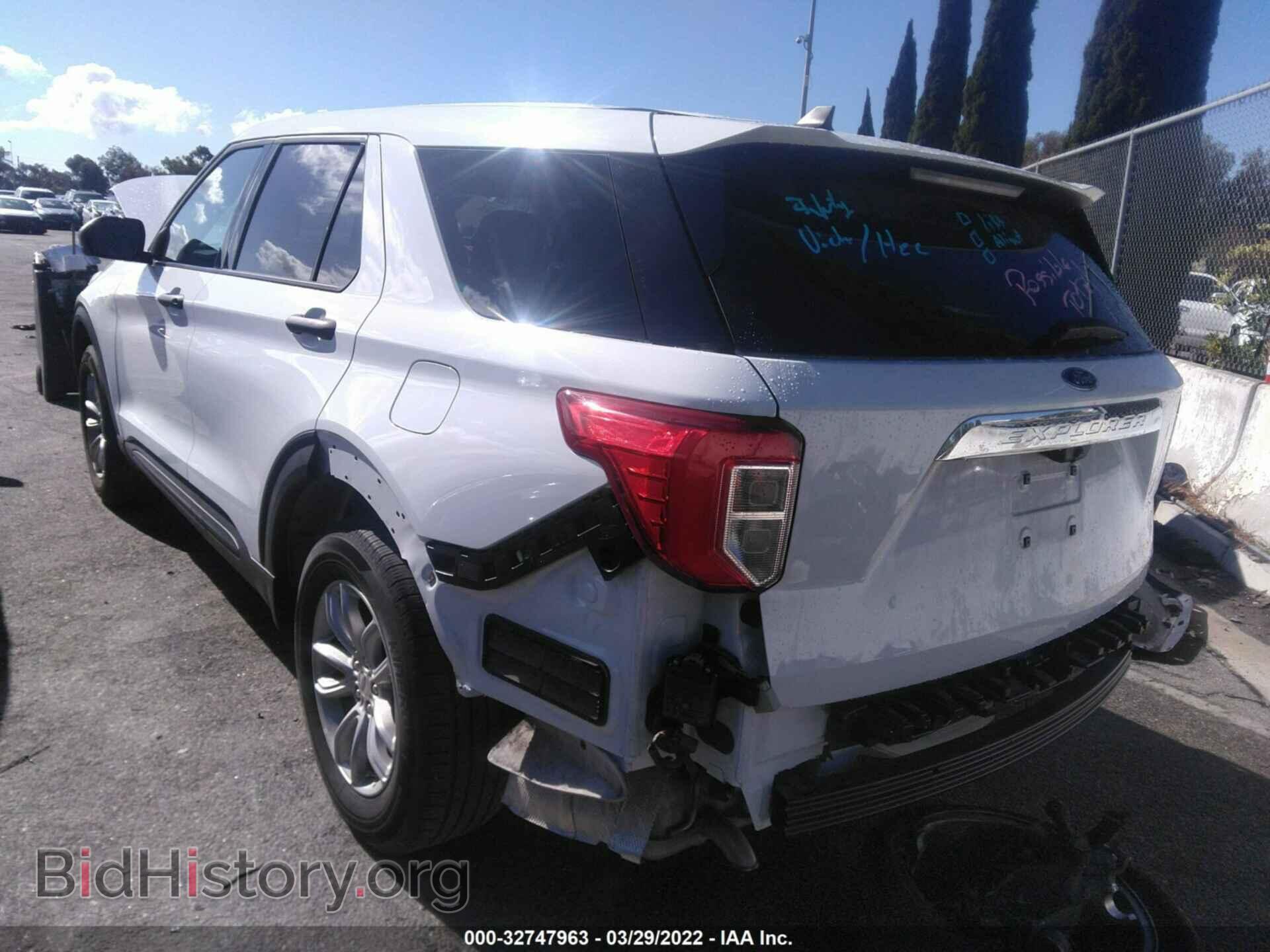 2021 FORD EXPLORER - VIN: 1FMSK7BH4MGA40976 - Фото 3