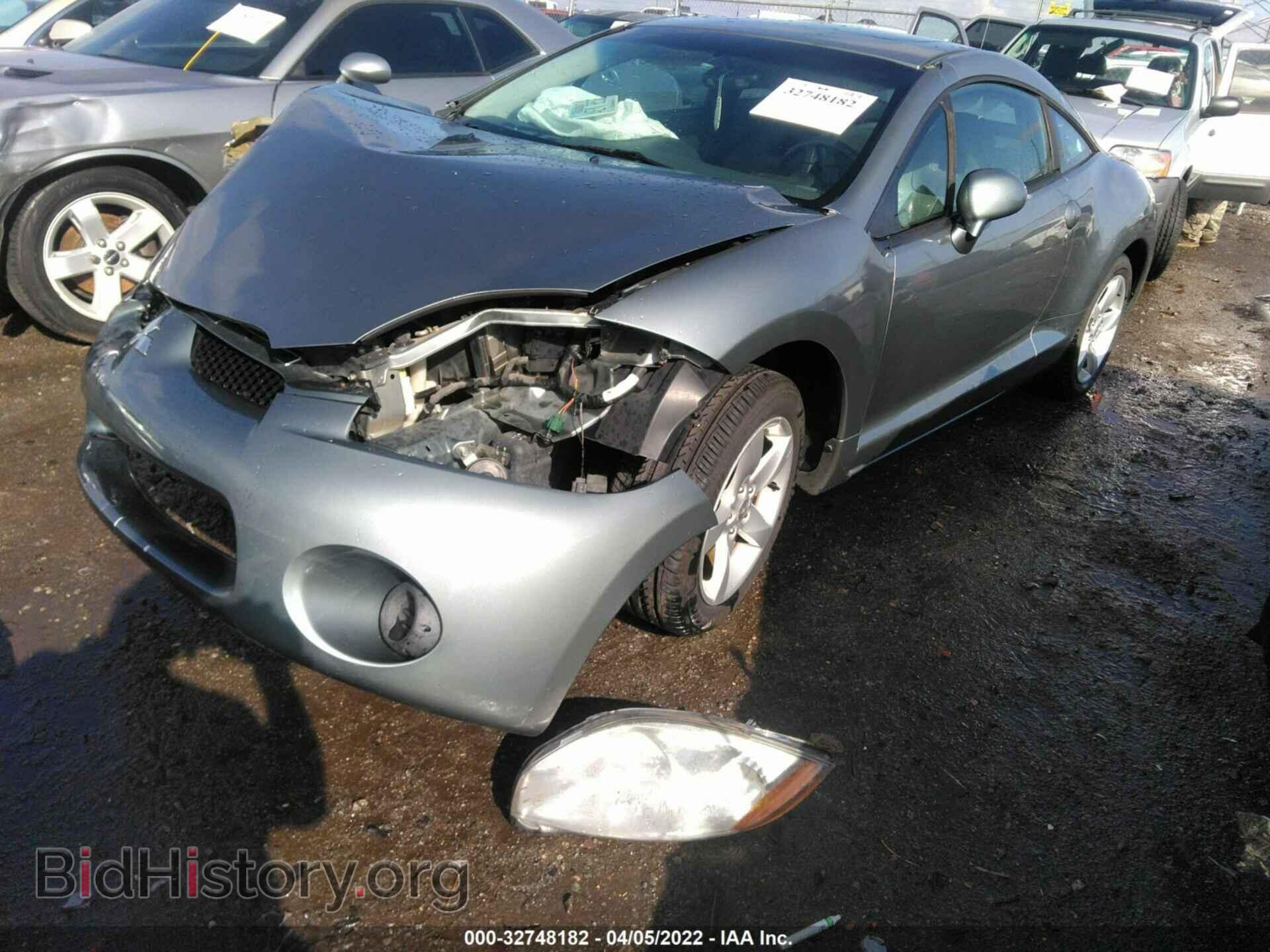 2007 MITSUBISHI ECLIPSE - VIN: 4A3AK64F37E066889 - Фото 2