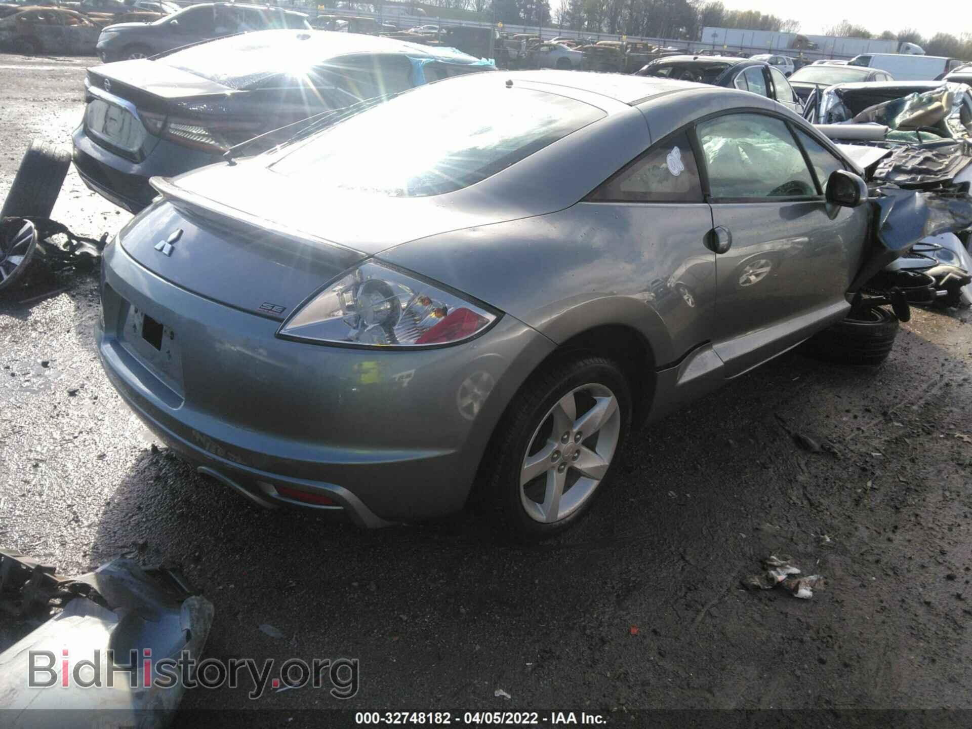 2007 MITSUBISHI ECLIPSE - VIN: 4A3AK64F37E066889 - Фото 4