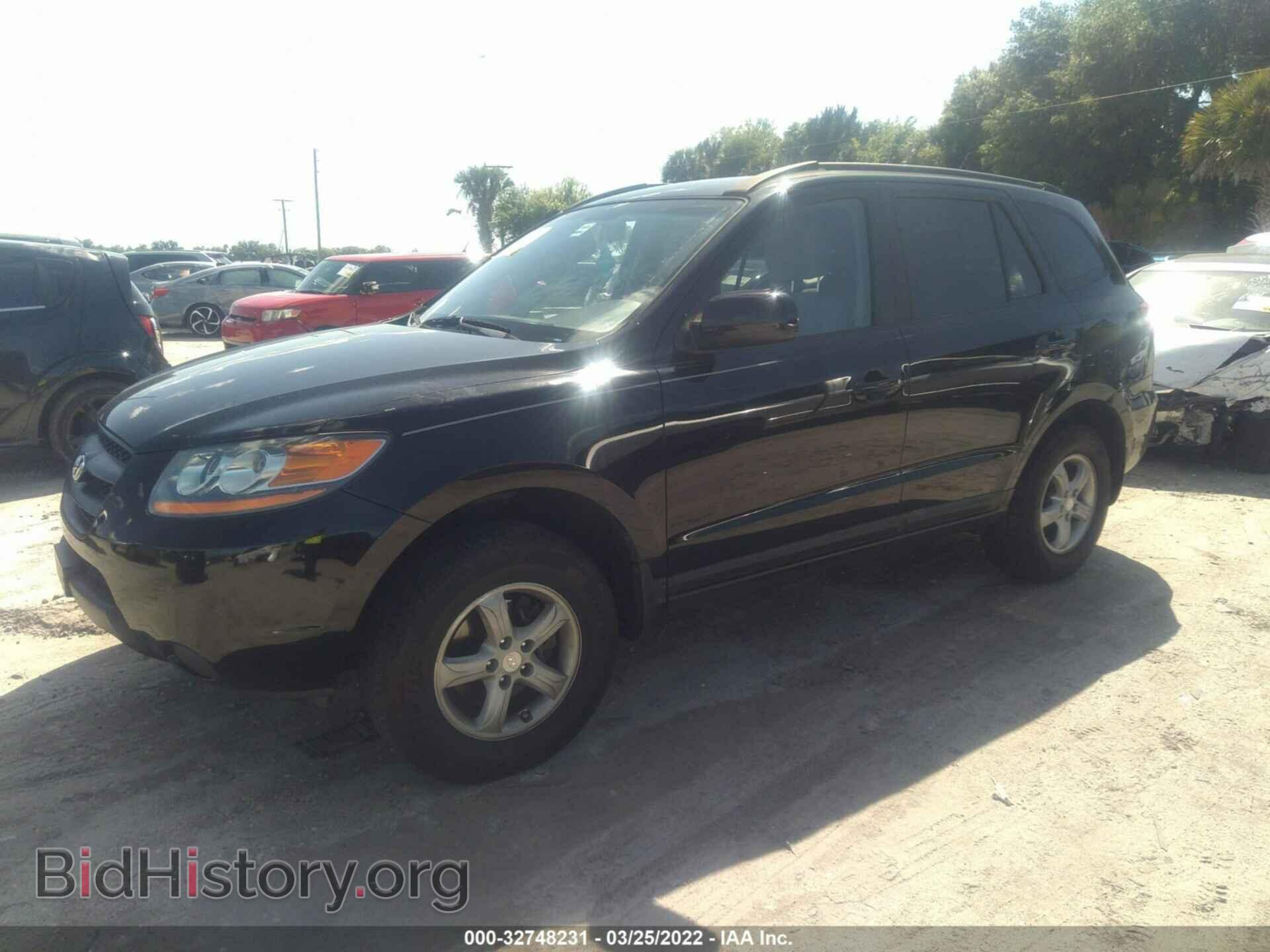 2008 HYUNDAI SANTA FE - VIN: 5NMSG13D38H226232 - Фото 2