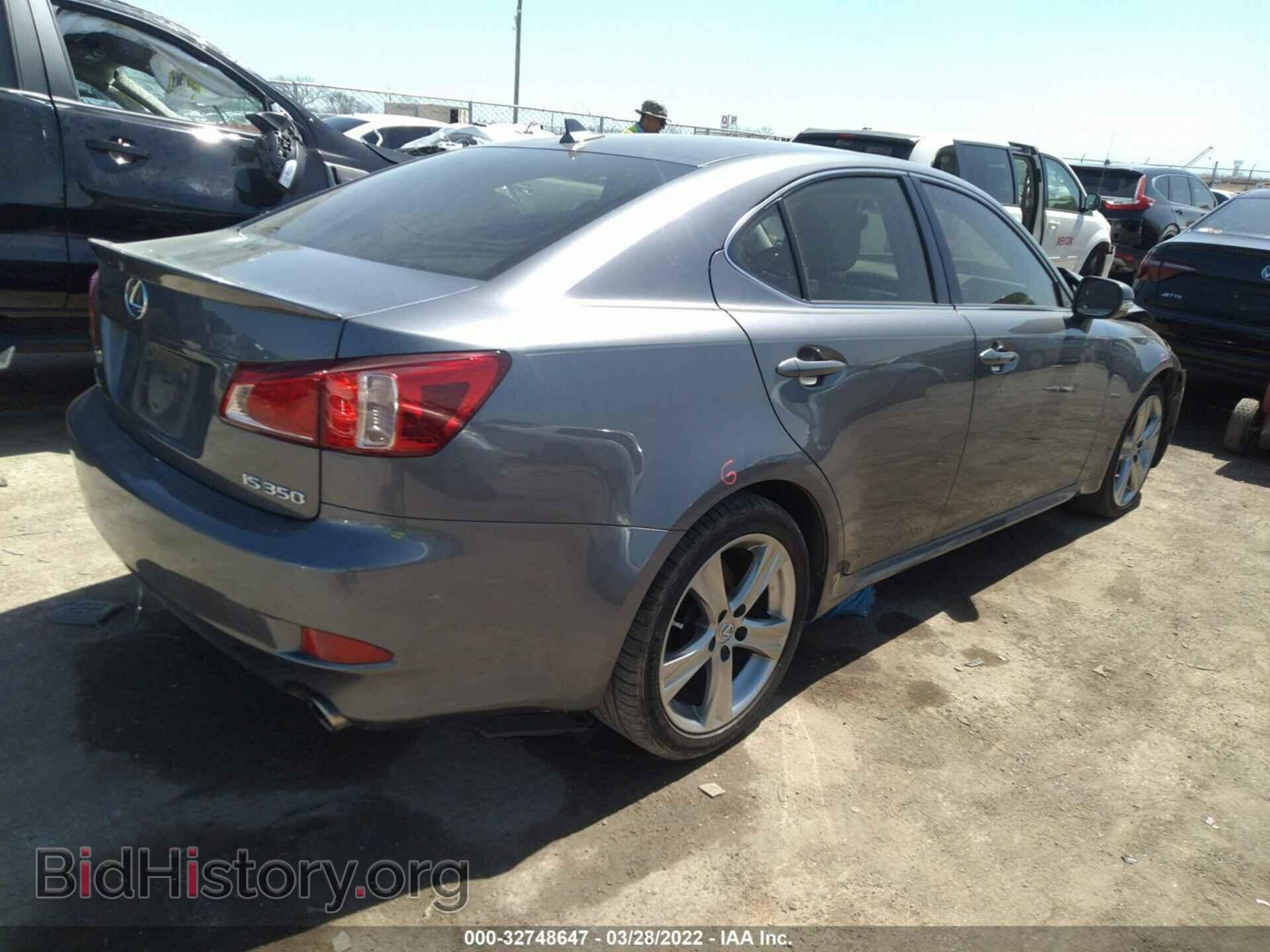 2012 LEXUS IS 350 - VIN: JTHBE5C20C5029881 - Фото 4