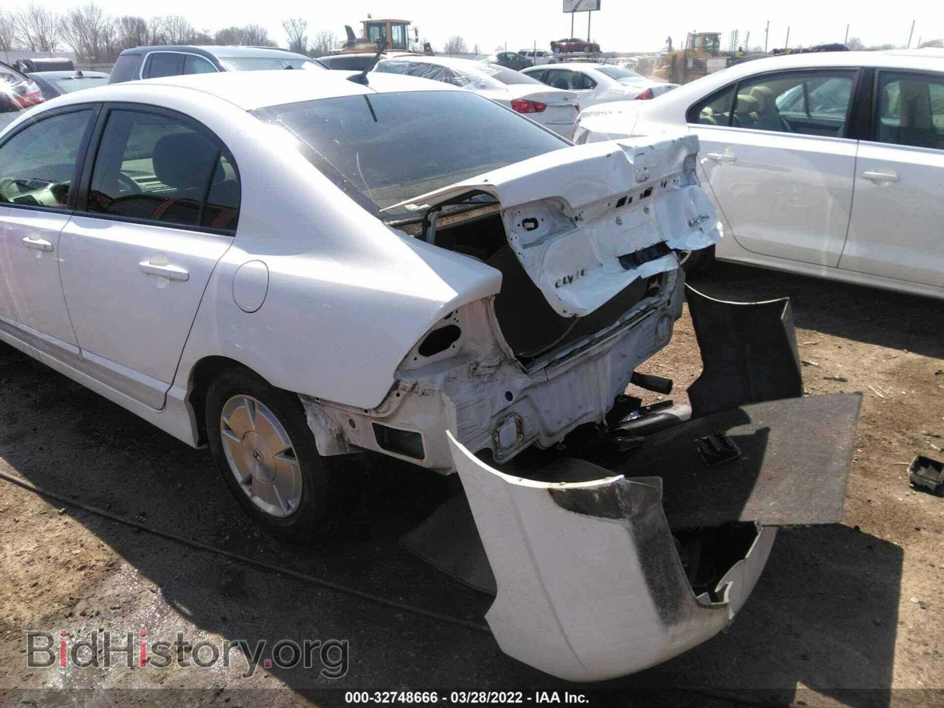 2007 HONDA CIVIC HYBRID - VIN: JHMFA36237S032309 - Фото 6