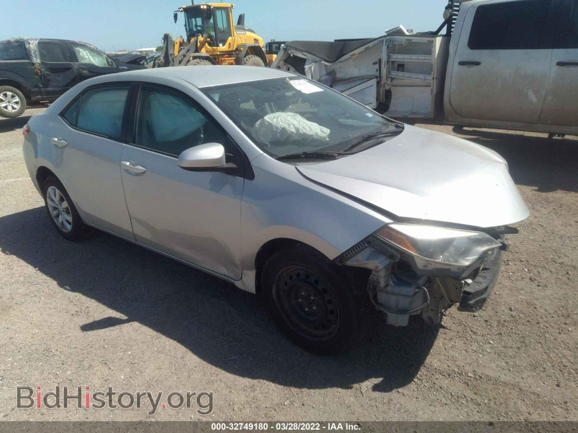 Photo 5YFBURHE5FP254884 - TOYOTA COROLLA 2015