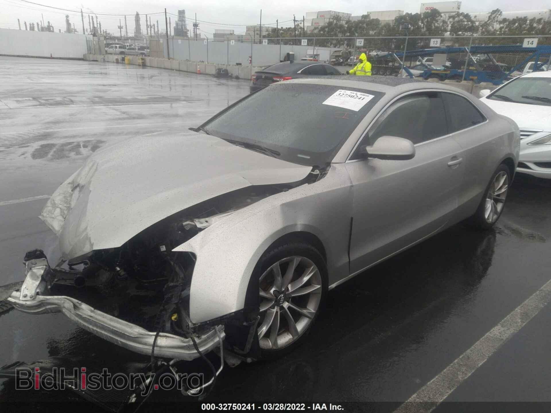 2013 AUDI A5 - VIN: WAULFAFR2DA019413 - Фото 2