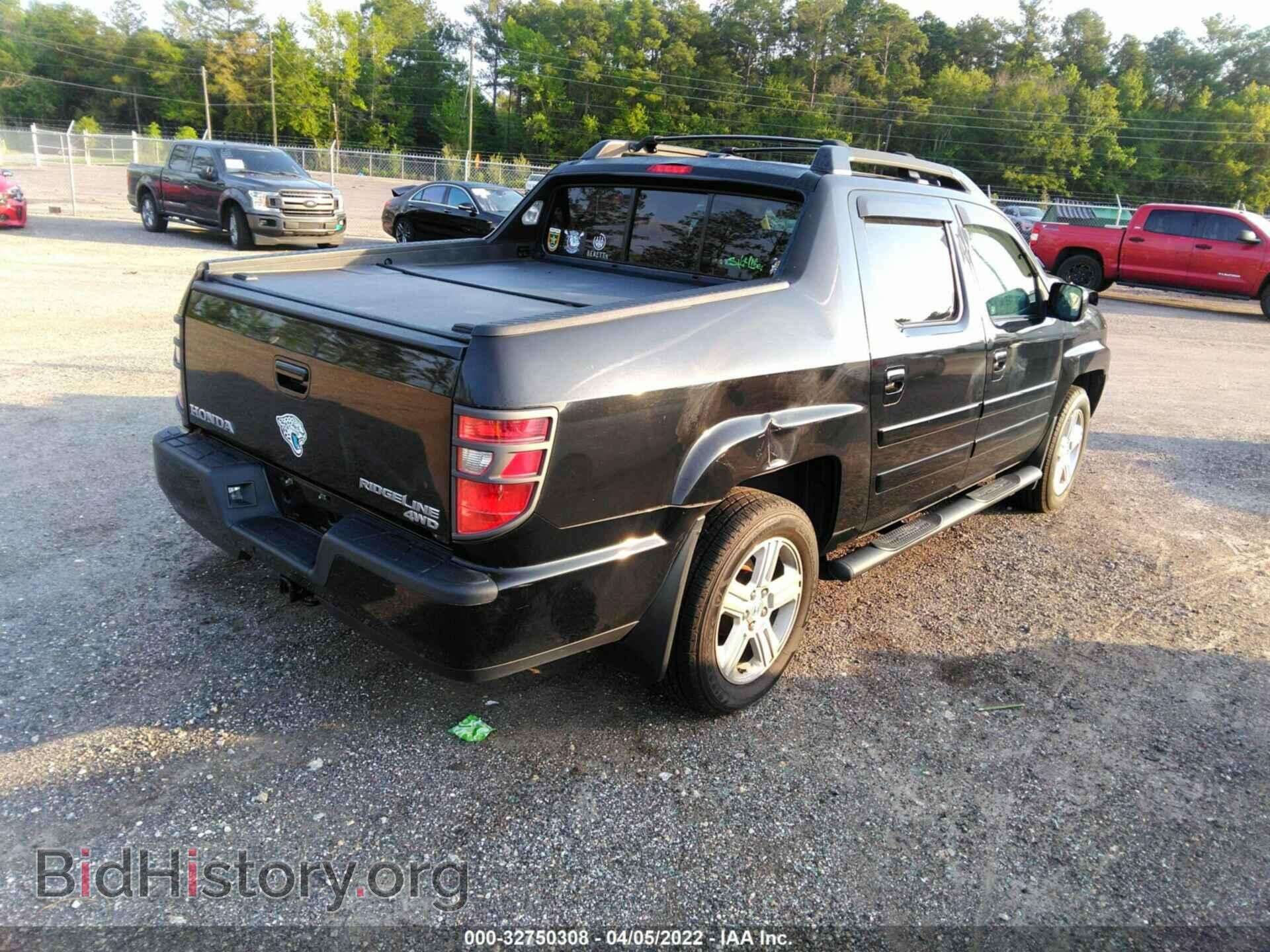 2011 HONDA RIDGELINE - VIN: 5FPYK1F54BB005350 - Фото 4