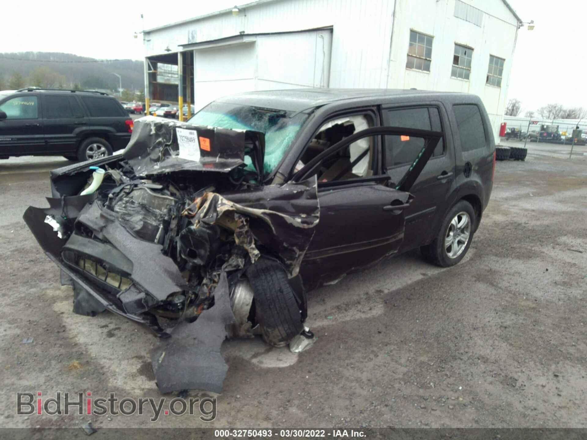 2012 HONDA PILOT - VIN: 5FNYF4H77CB047770 - Фото 2