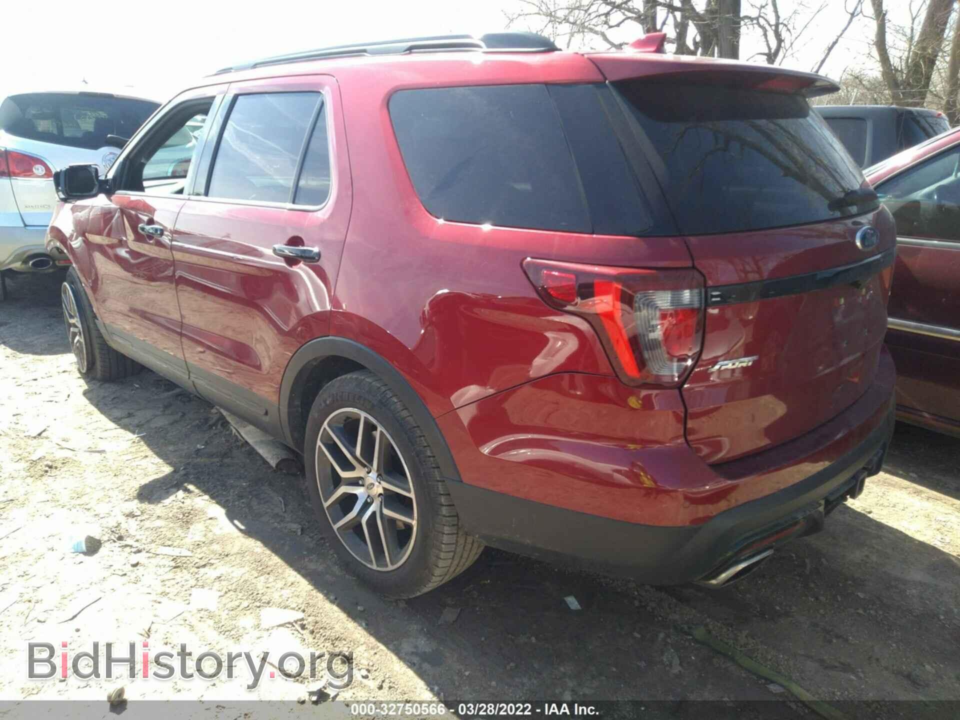 2017 FORD EXPLORER - VIN: 1FM5K8GT8HGC36604 - Фото 3