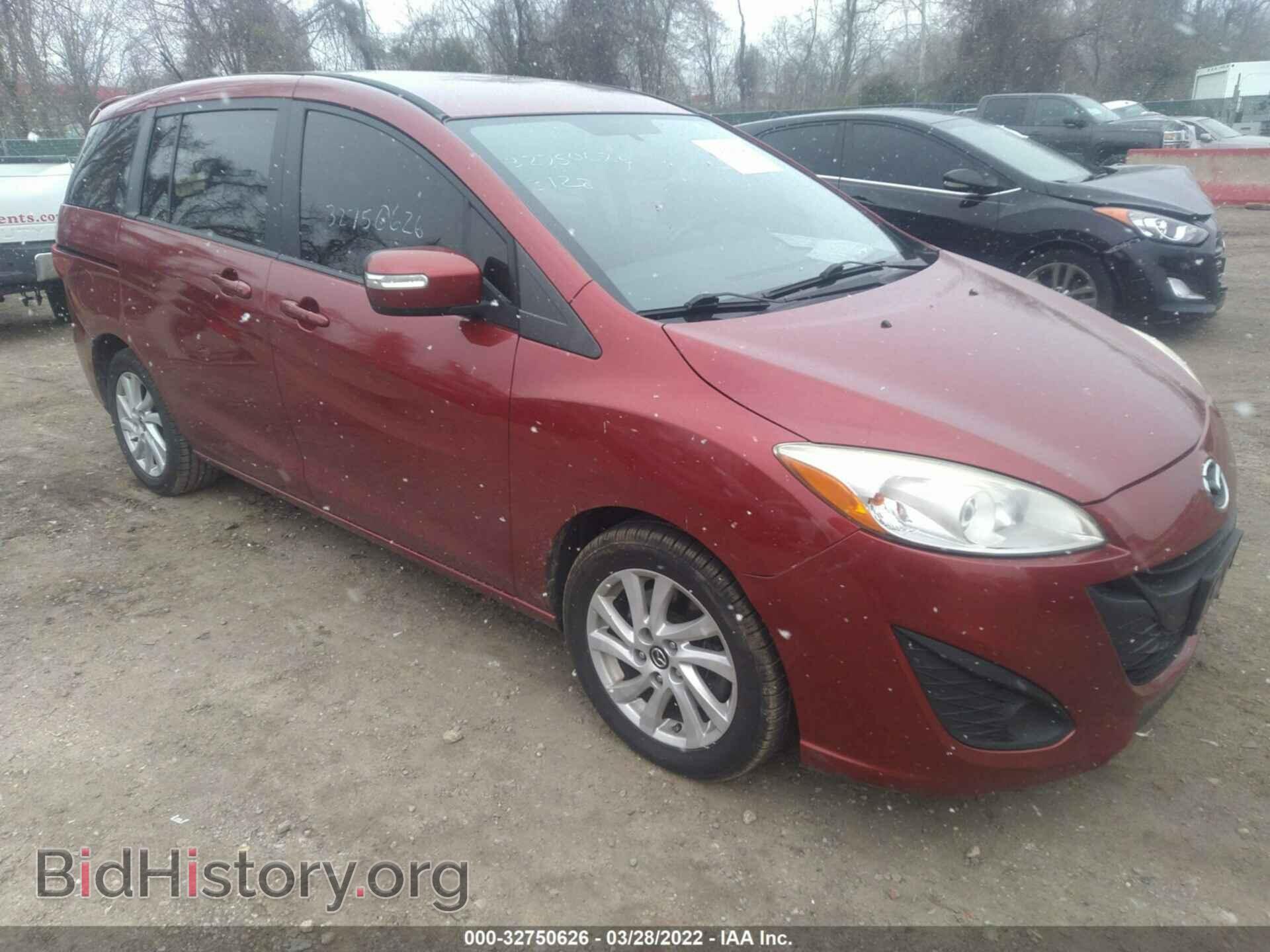 Photo JM1CW2BL0D0151490 - MAZDA MAZDA5 2013