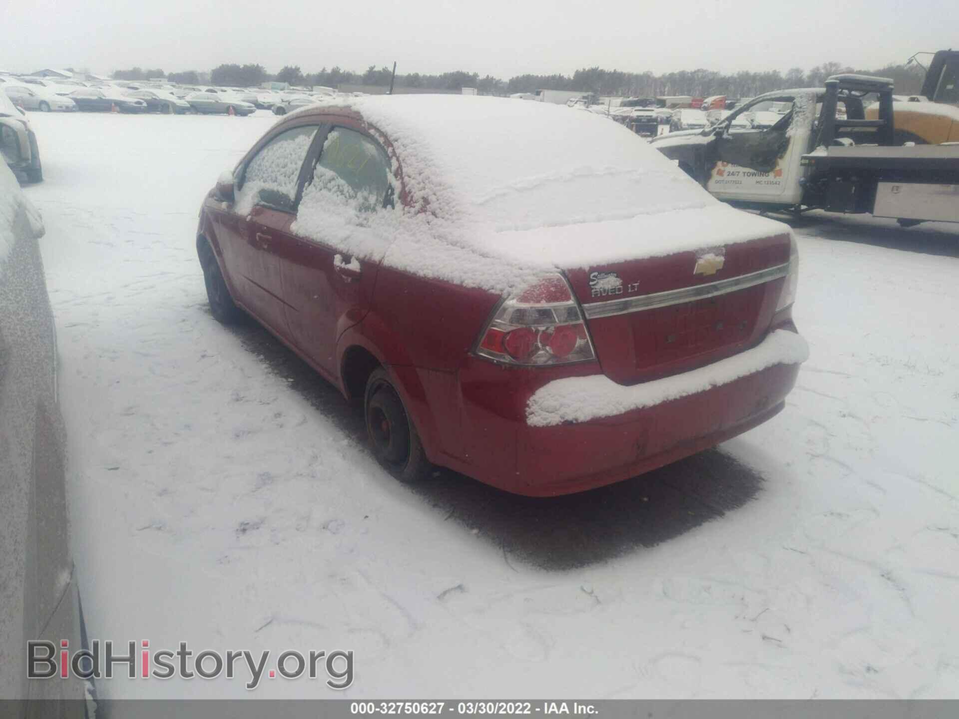 2009 CHEVROLET AVEO - VIN: KL1TD56E49B370104 - Фото 3