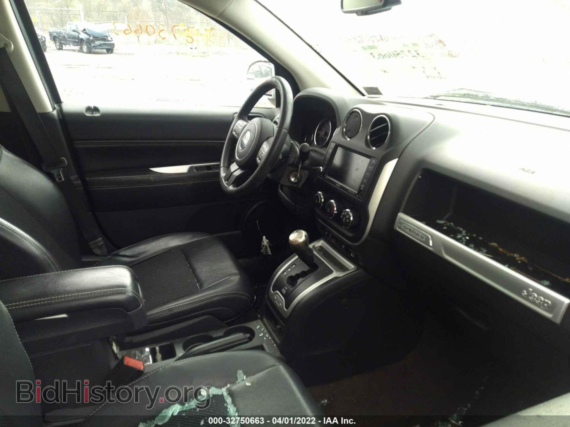 2014 JEEP COMPASS - VIN: 1C4NJDEB8ED575628 - Фото 5