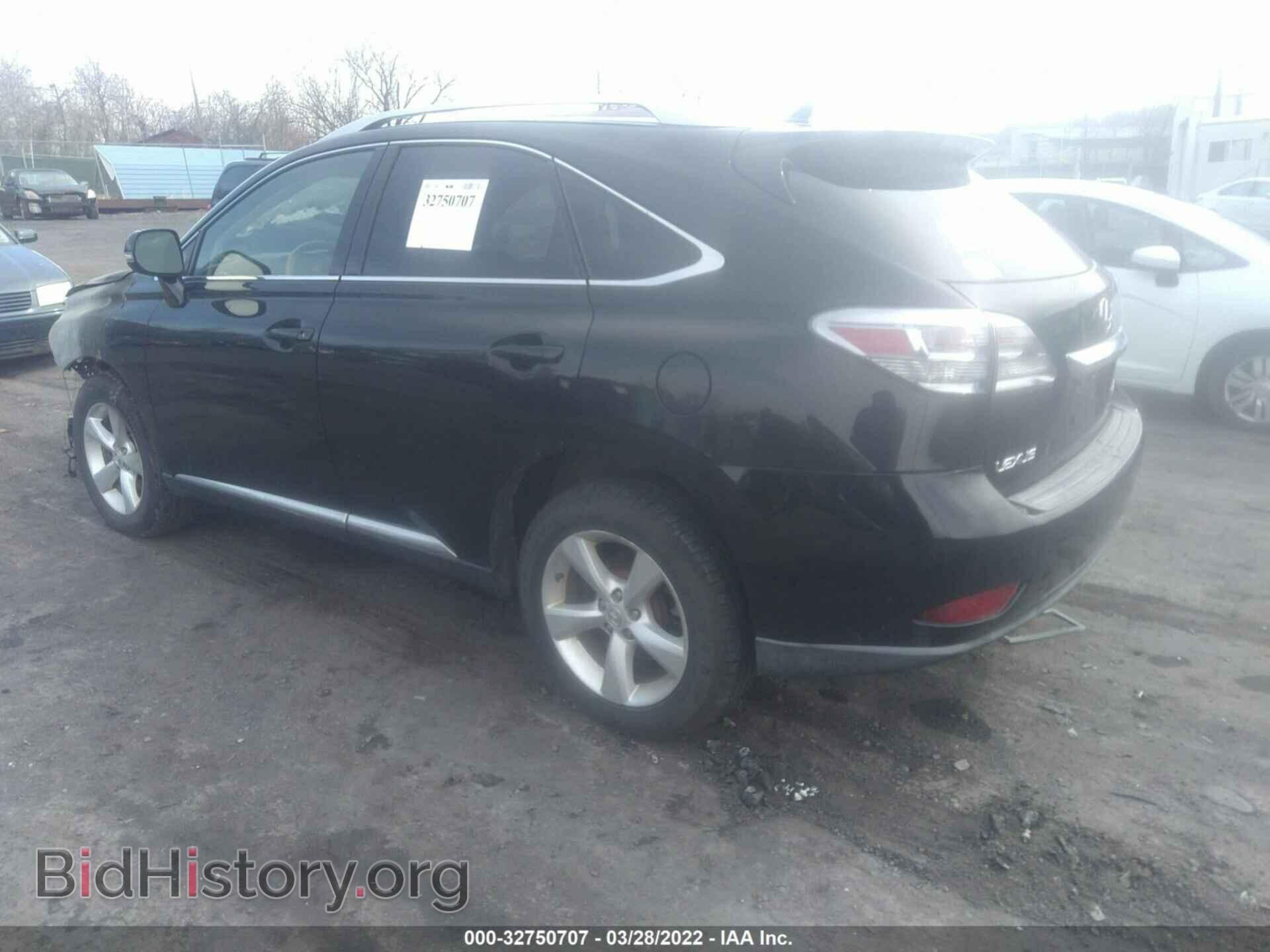 2010 LEXUS RX 350 - VIN: 2T2BK1BA6AC022182 - Фото 3