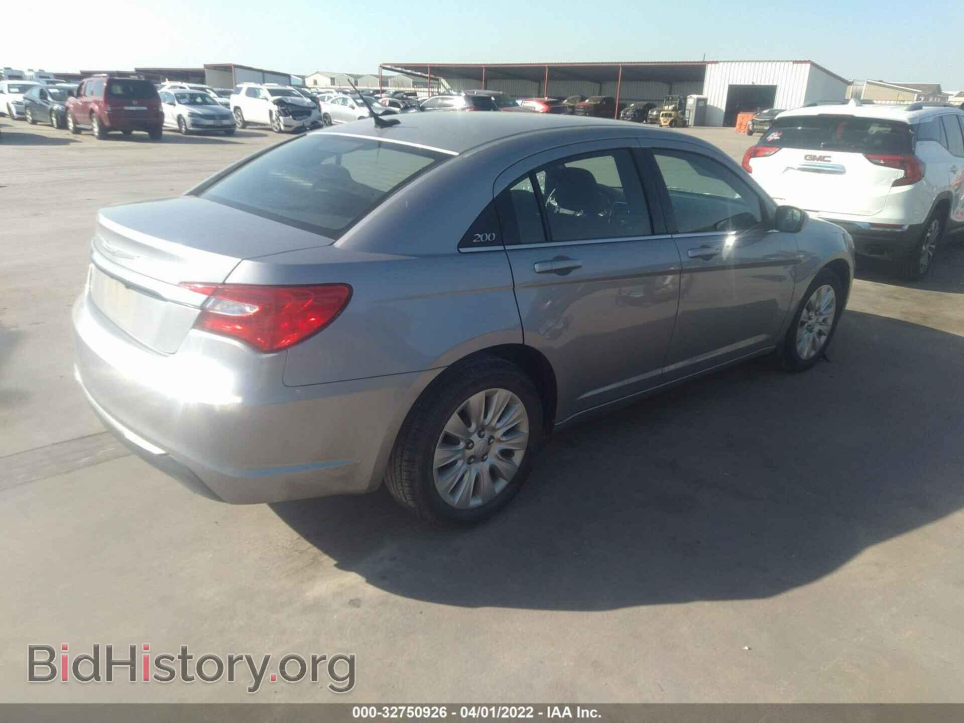 2014 CHRYSLER 200 - VIN: 1C3CCBAB4EN141278 - Photo 4