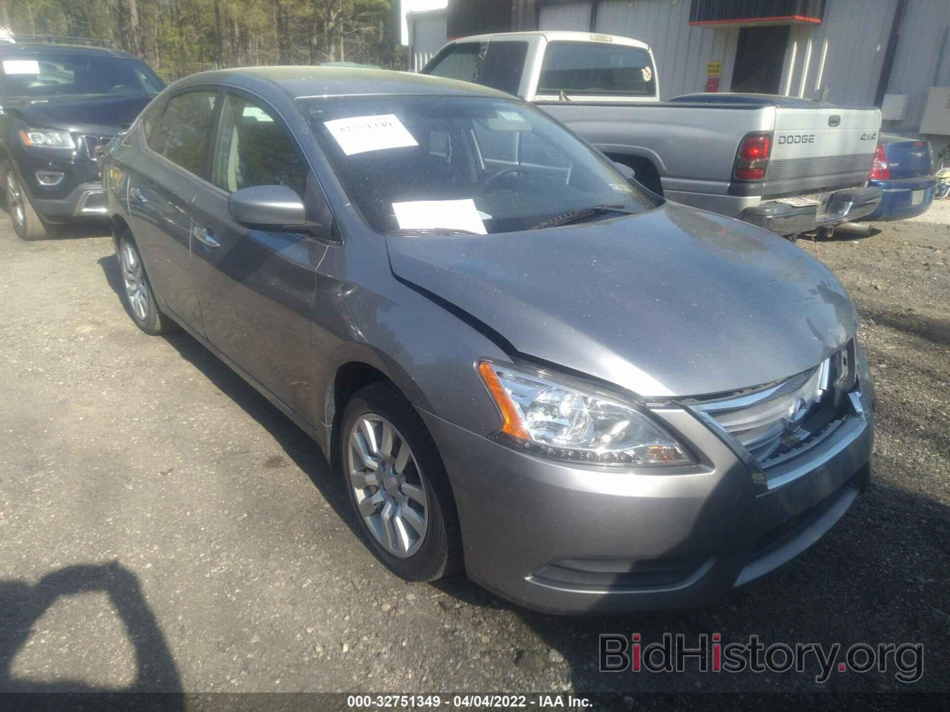 Photo 3N1AB7AP9DL653232 - NISSAN SENTRA 2013