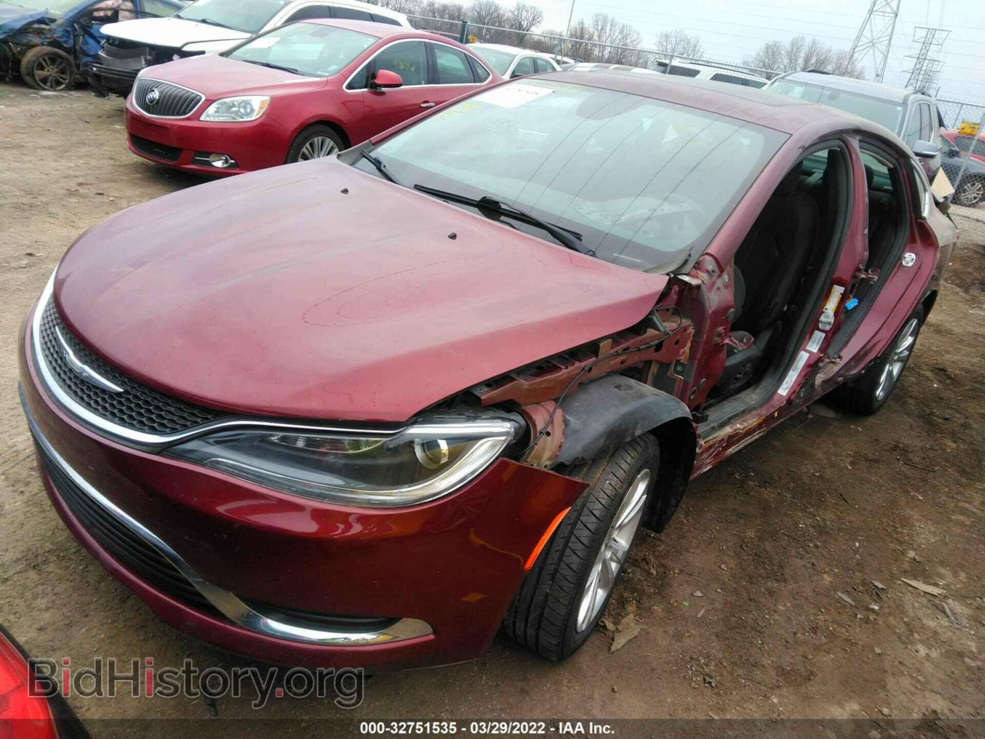 2016 CHRYSLER 200 - VIN: 1C3CCCABXGN158191 - Фото 2