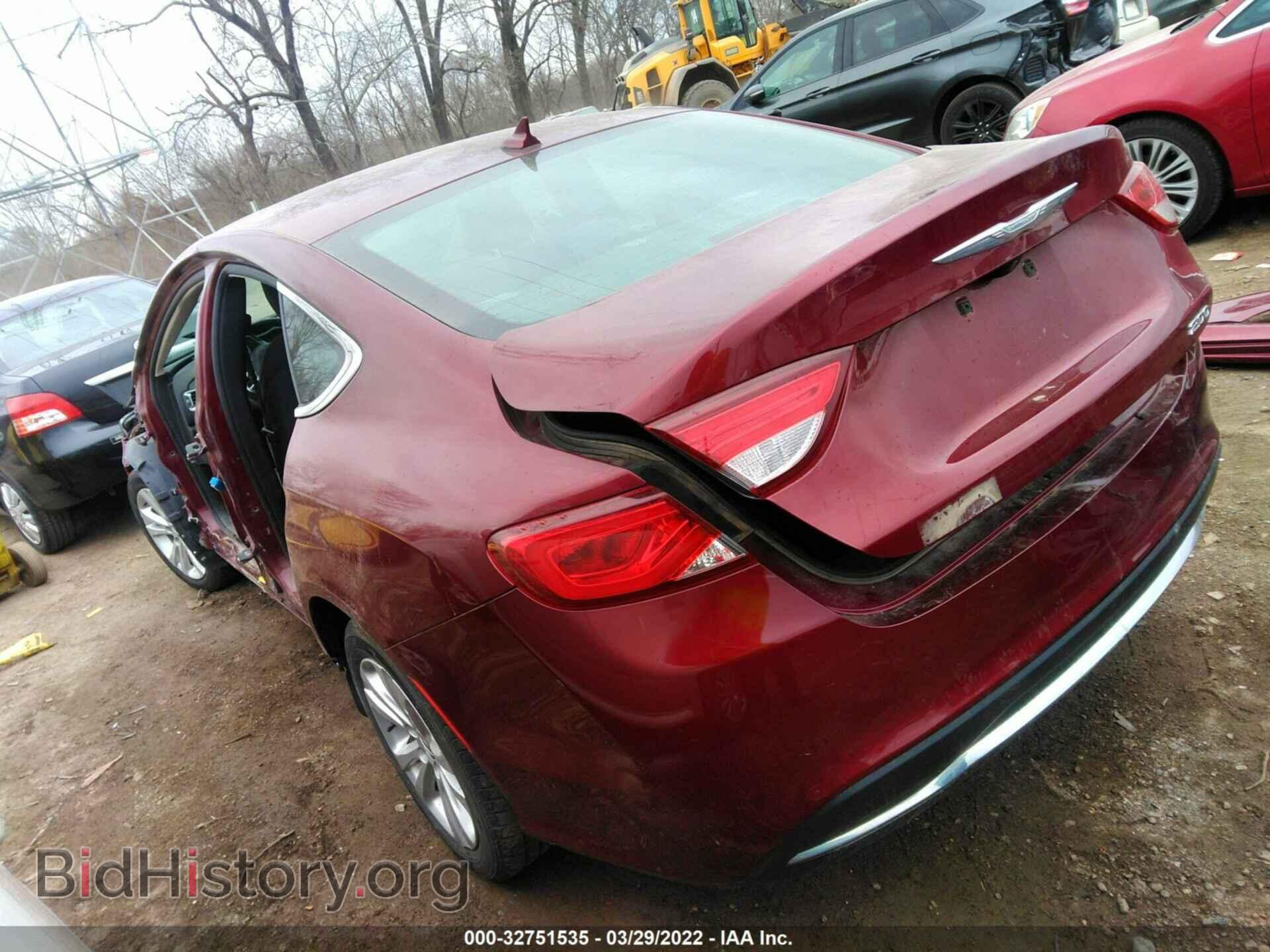 2016 CHRYSLER 200 - VIN: 1C3CCCABXGN158191 - Фото 3