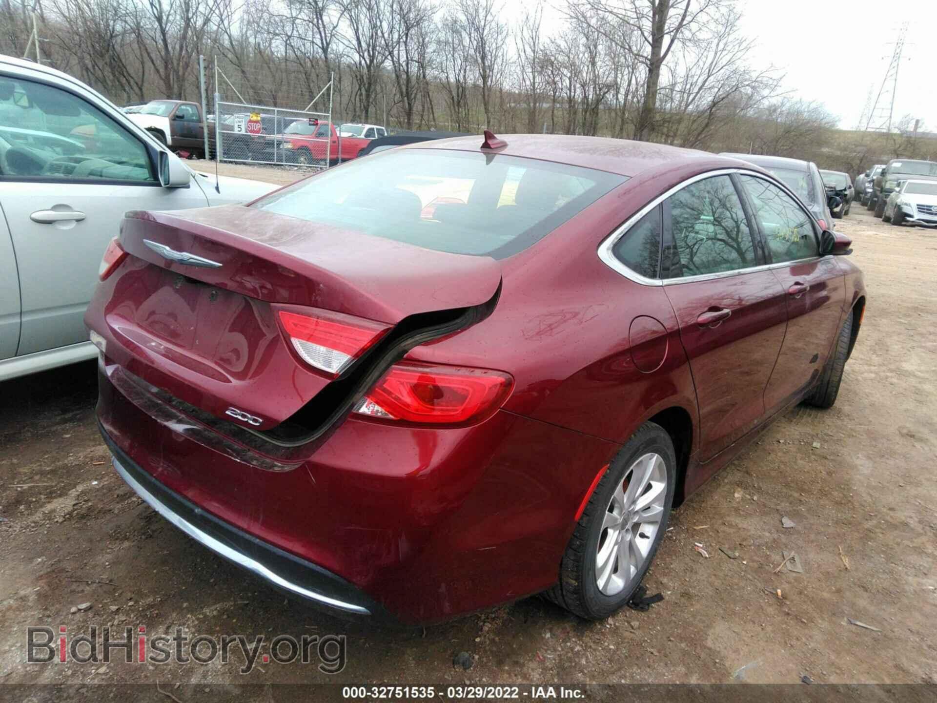 2016 CHRYSLER 200 - VIN: 1C3CCCABXGN158191 - Фото 4