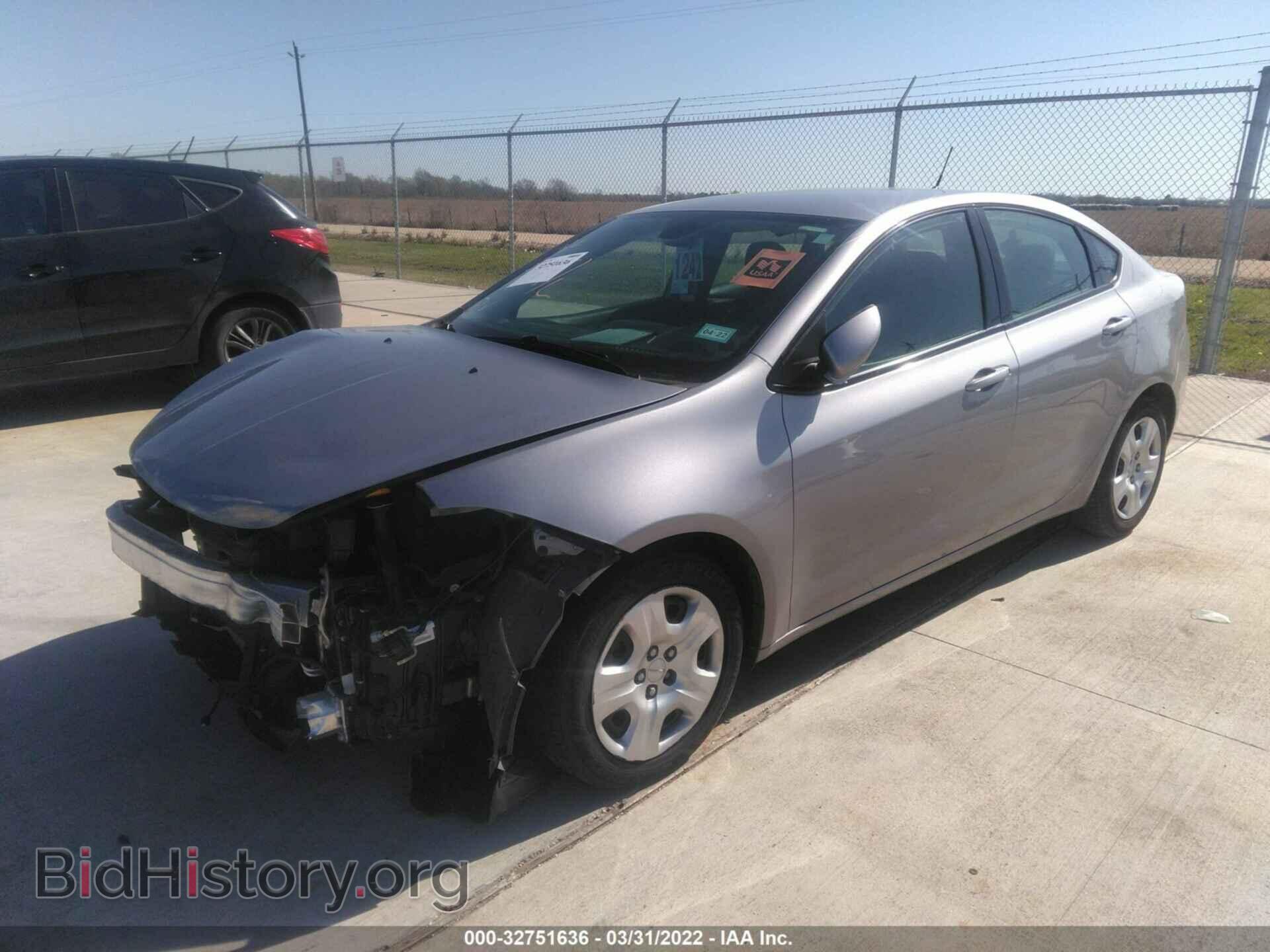 2016 DODGE DART - VIN: 1C3CDFAA9GD683268 - Фото 2