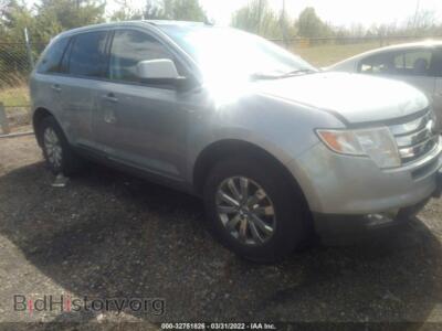 2007 Ford EDGE SEL Plus, серебристый — VIN 2FMDK39C37BB24648, IAAI