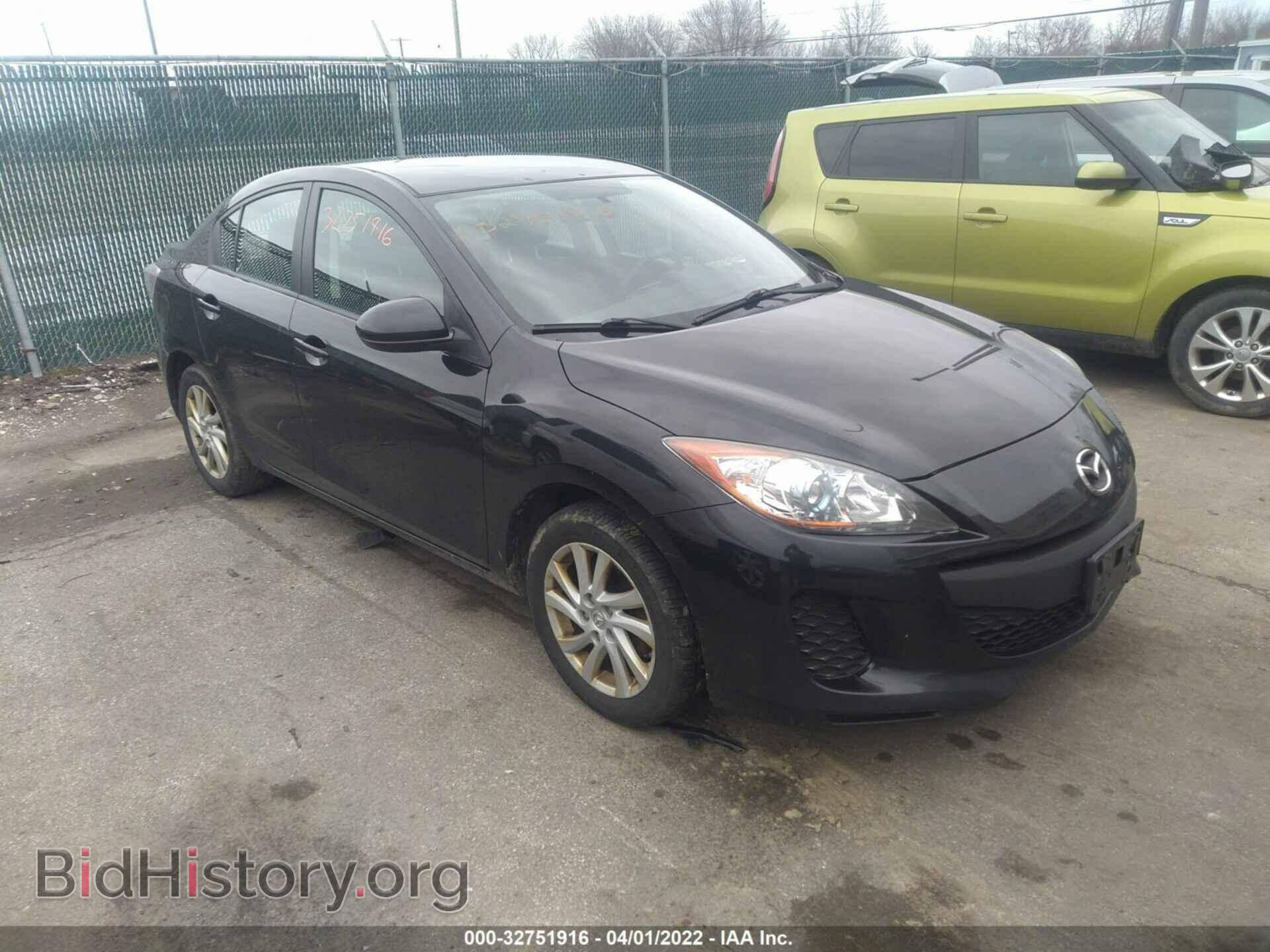 Фотография JM1BL1V76C1568571 - MAZDA MAZDA3 2012