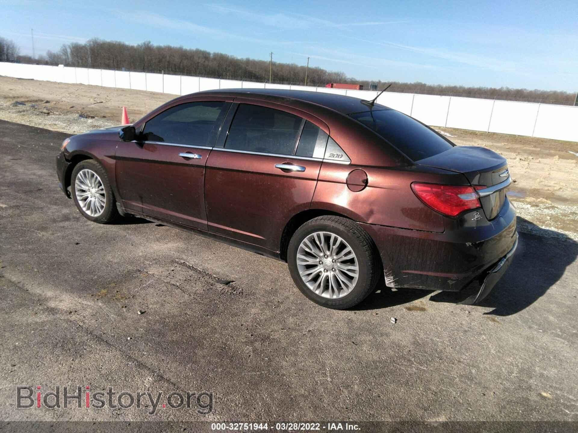 2012 CHRYSLER 200 - VIN: 1C3CCBCB9CN301925 - Фото 3