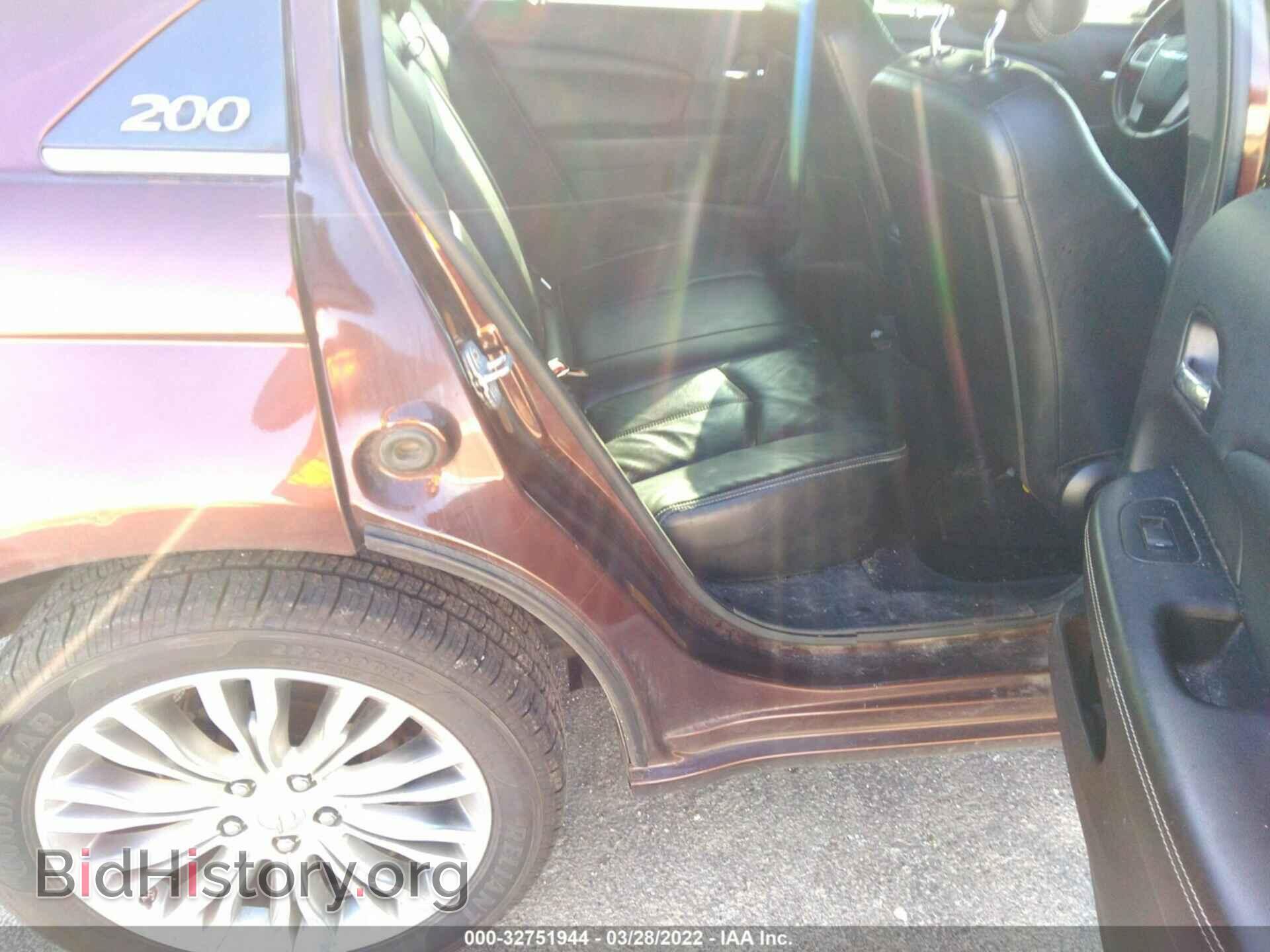 2012 CHRYSLER 200 - VIN: 1C3CCBCB9CN301925 - Фото 8