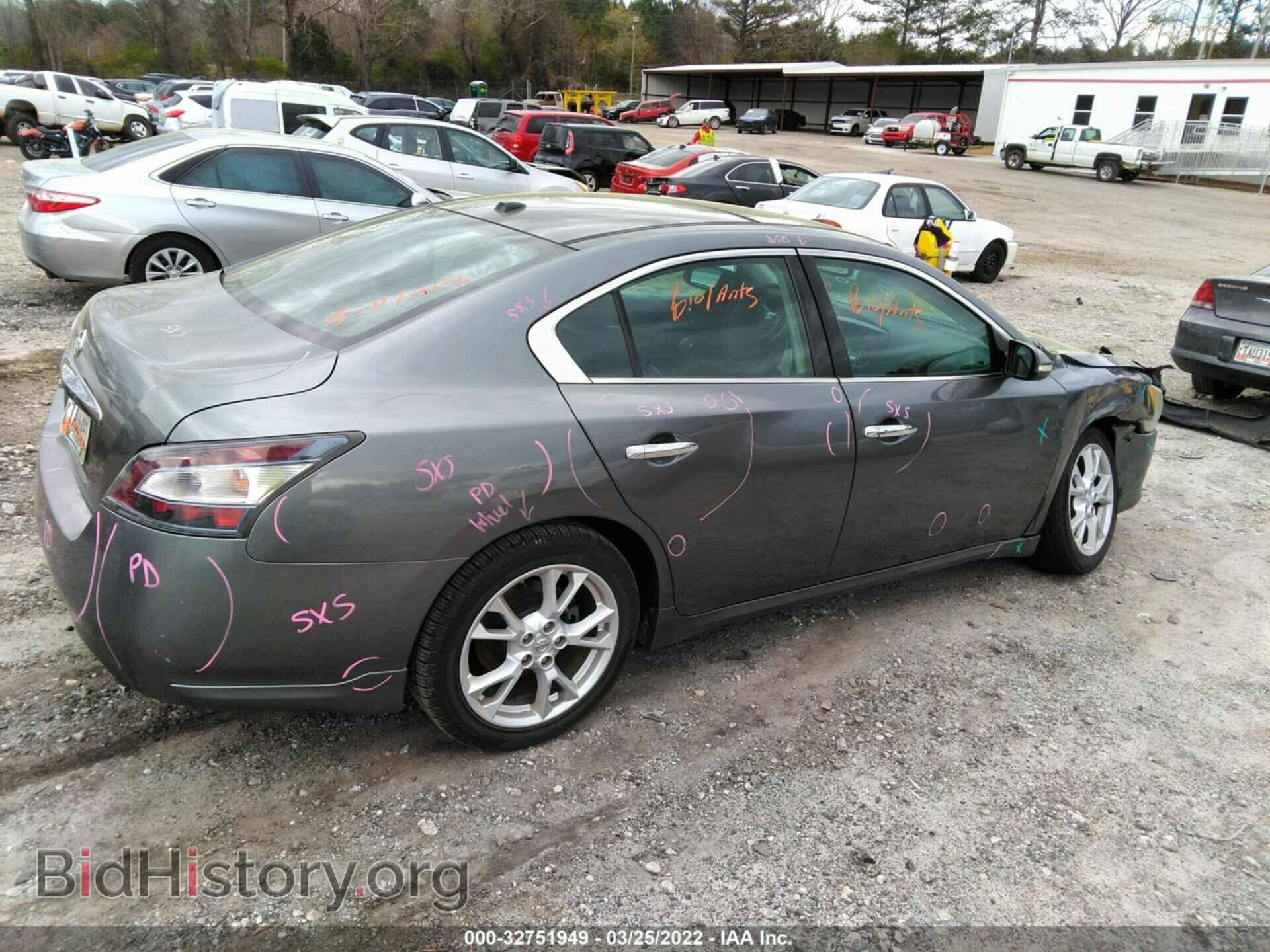 2014 NISSAN MAXIMA - VIN: 1N4AA5AP2EC492830 - Фото 4