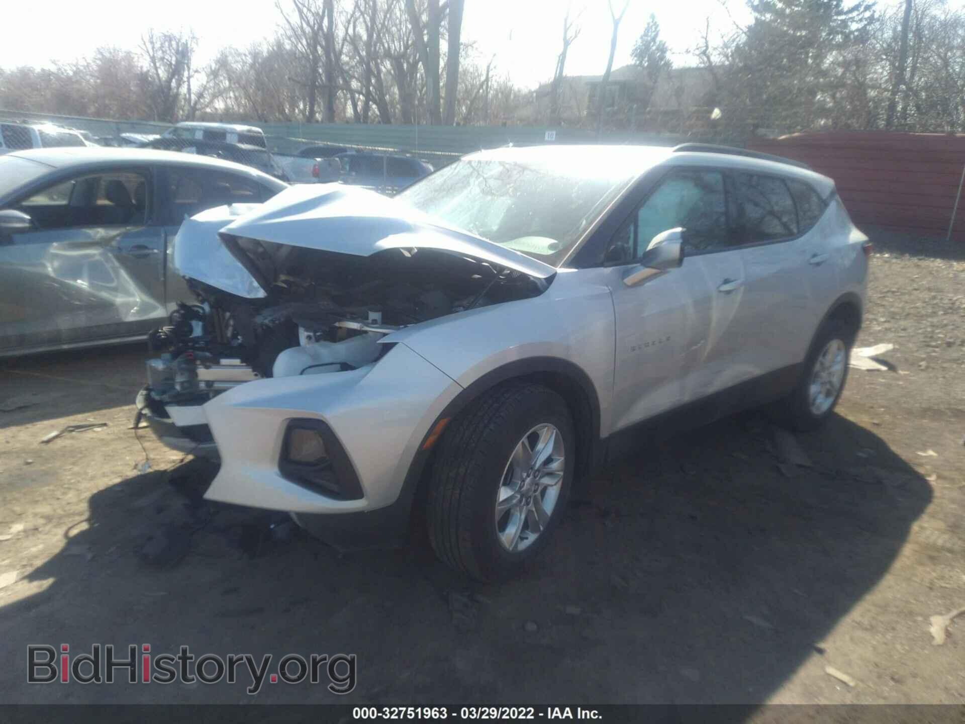 2021 CHEVROLET BLAZER - VIN: 3GNKBCRS1MS545963 - Фото 2