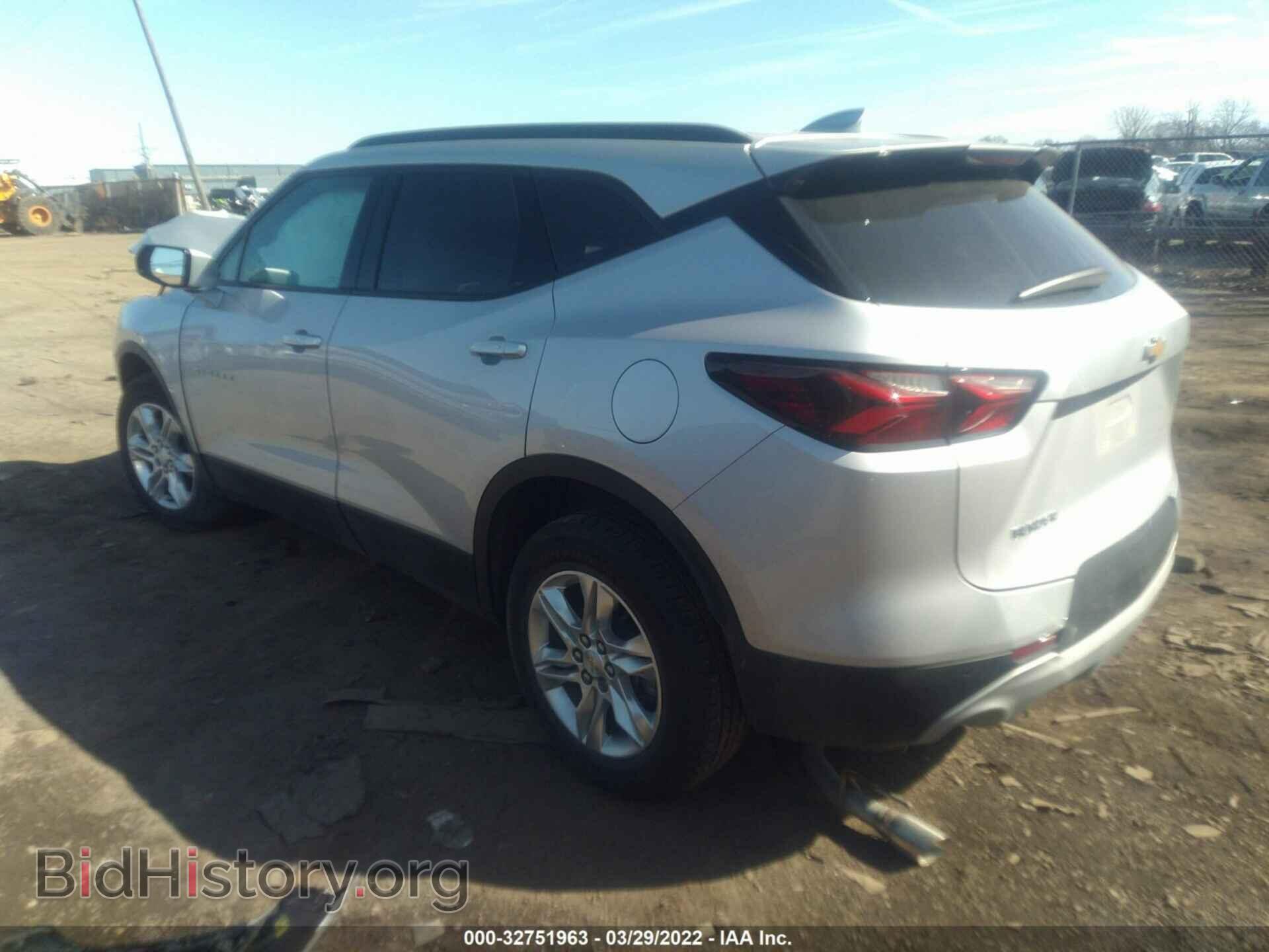 2021 CHEVROLET BLAZER - VIN: 3GNKBCRS1MS545963 - Фото 3