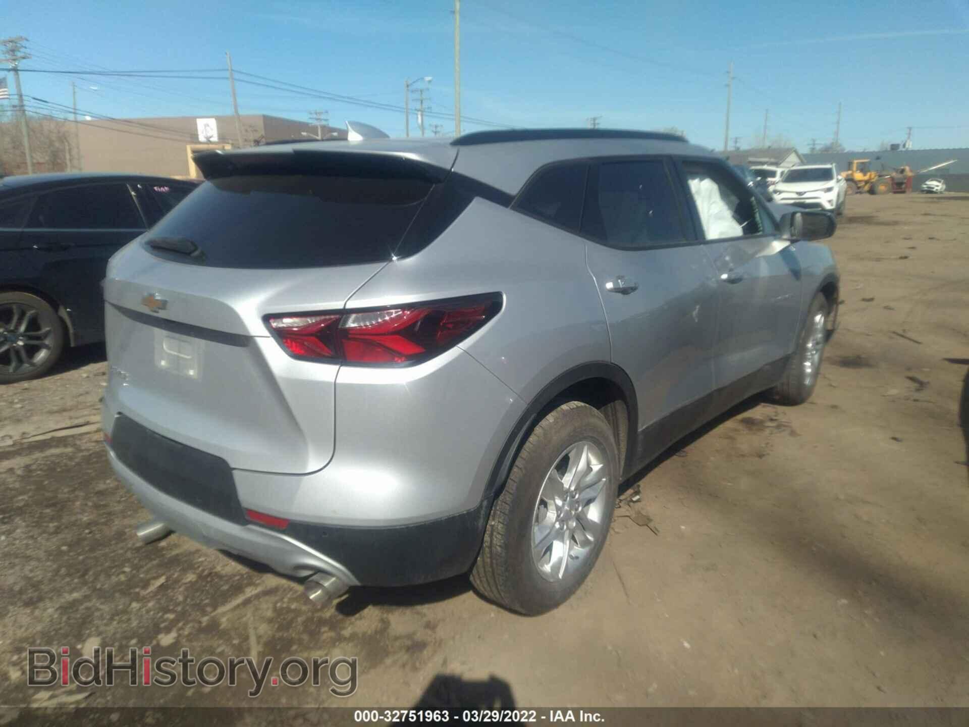 2021 CHEVROLET BLAZER - VIN: 3GNKBCRS1MS545963 - Фото 4