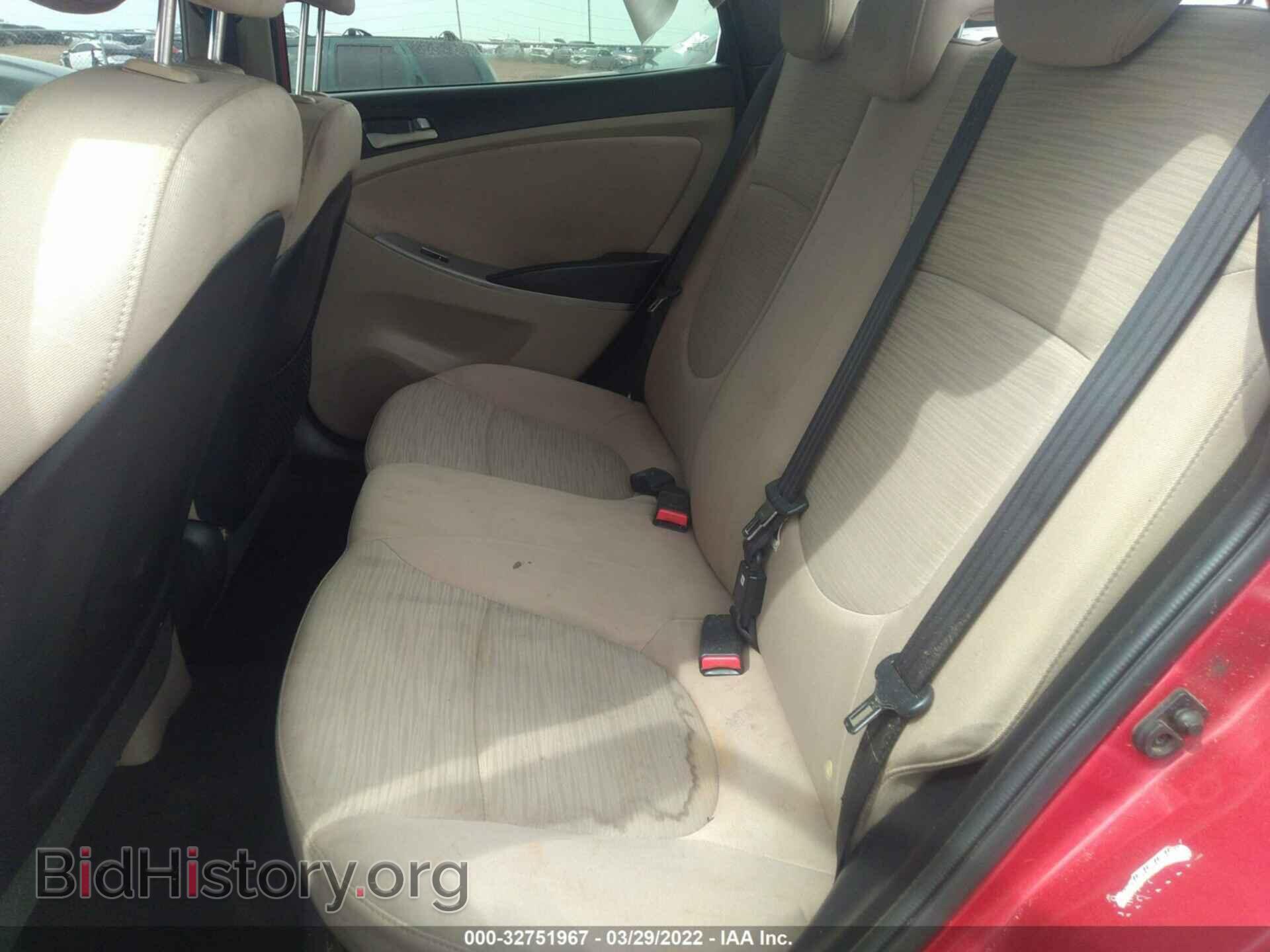 2016 HYUNDAI ACCENT - VIN: KMHCT4AE1GU951599 - Фото 8