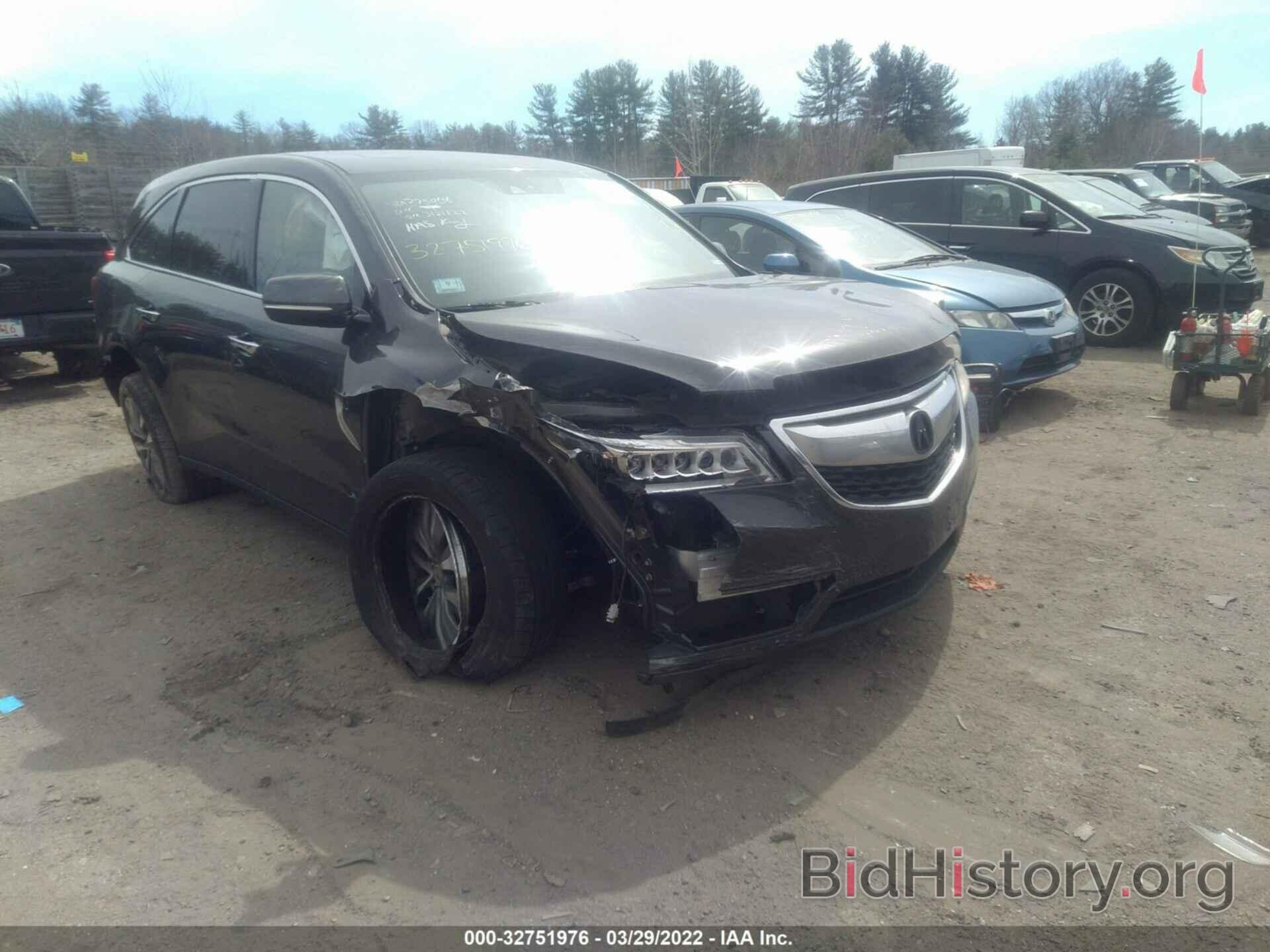 Фотография 5FRYD4H49FB019449 - ACURA MDX 2015