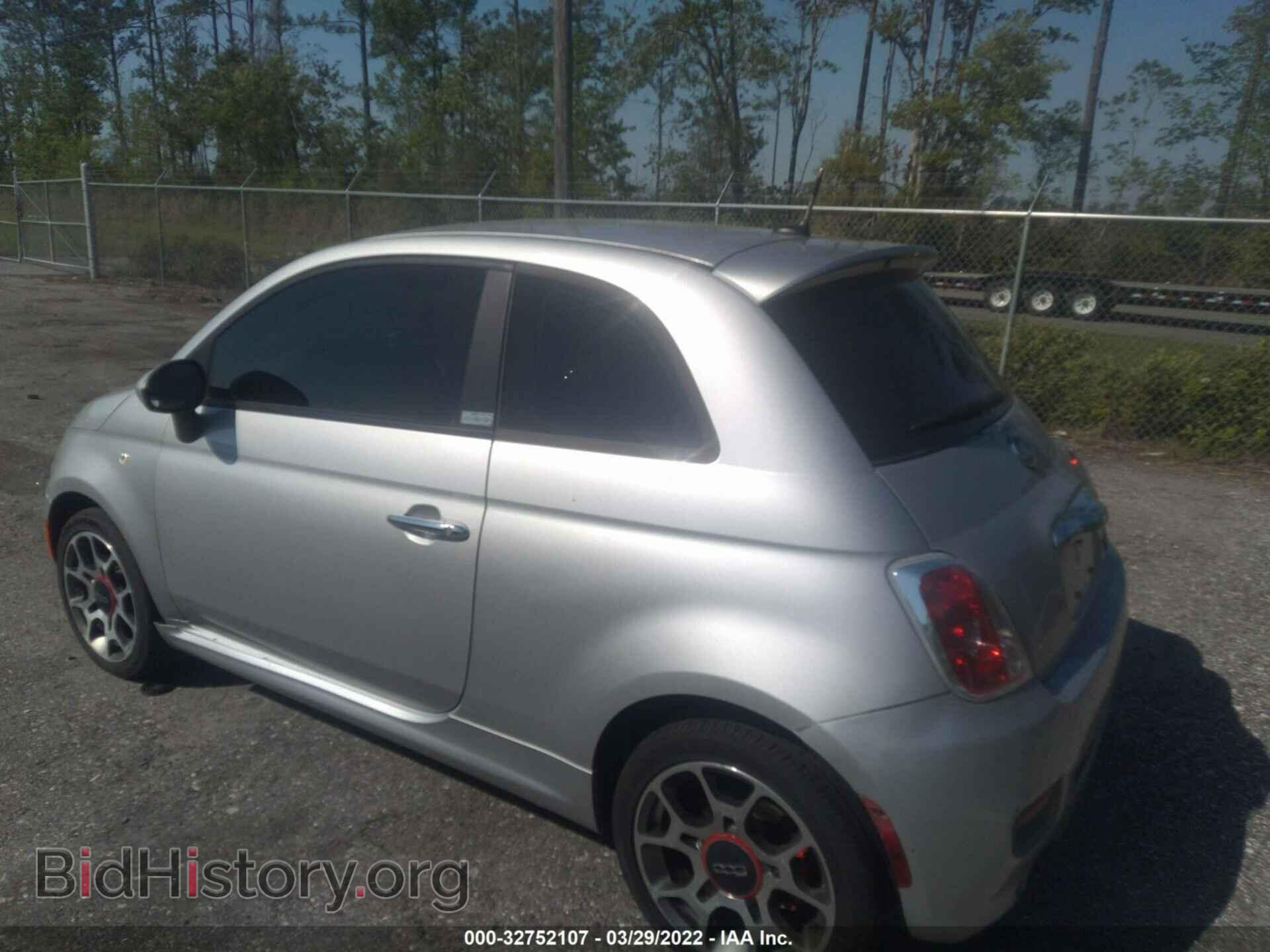 2012 FIAT 500 - VIN: 3C3CFFBRXCT211714 - Фото 3