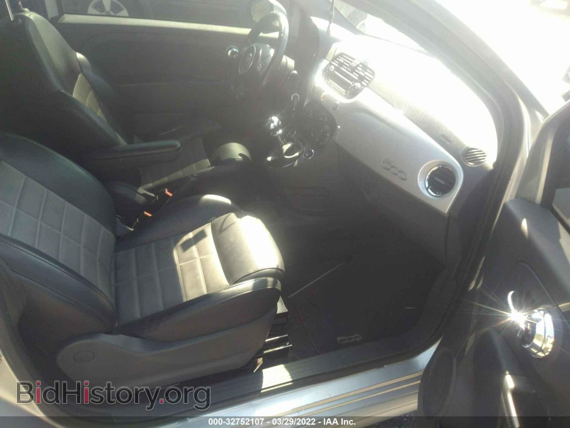 2012 FIAT 500 - VIN: 3C3CFFBRXCT211714 - Фото 5