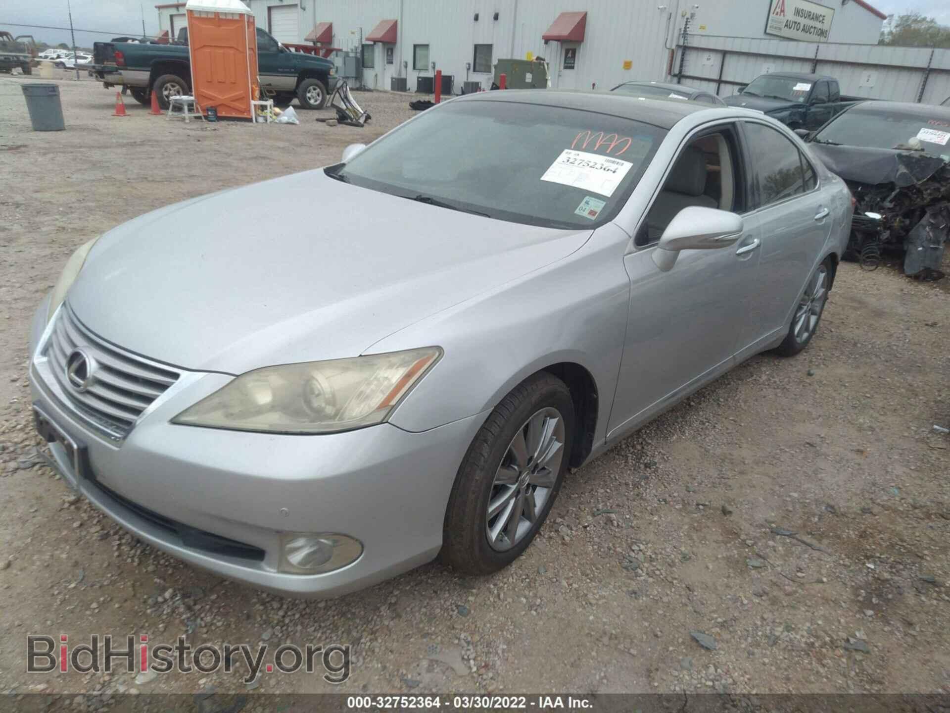 2010 LEXUS ES 350 - VIN: JTHBK1EG2A2343928 - Фото 2