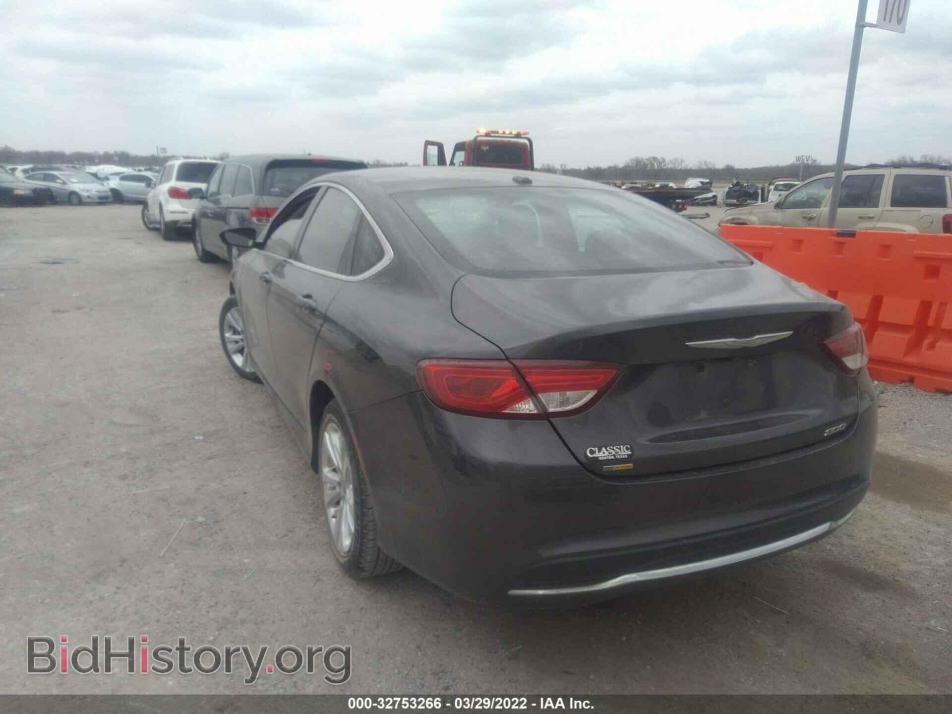 2015 CHRYSLER 200 - VIN: 1C3CCCAB5FN665904 - Фото 3