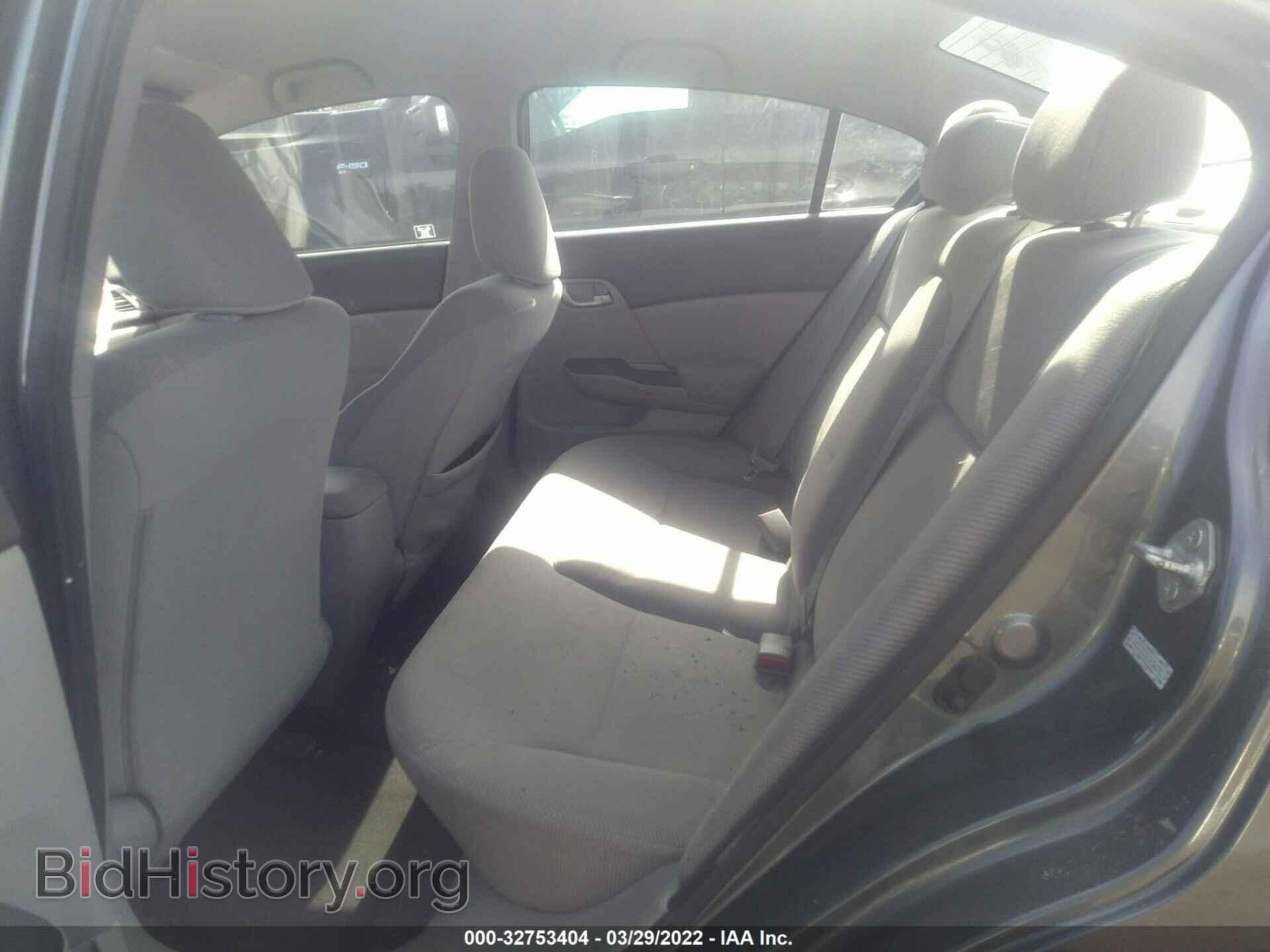 2012 HONDA CIVIC SDN - VIN: 2HGFB2F55CH324792 - Фото 8