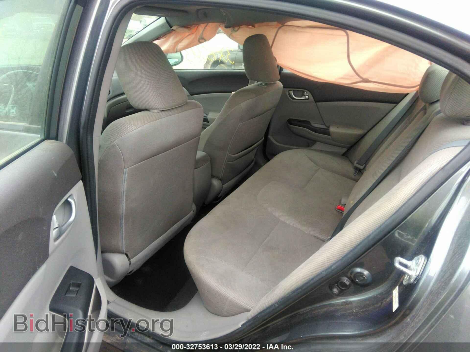 2012 HONDA CIVIC SDN - VIN: 19XFB2F85CE339507 - Фото 8