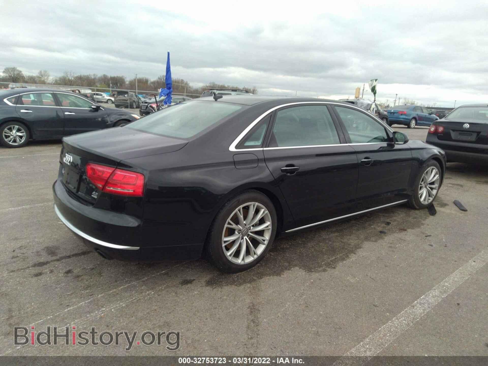 2012 AUDI A8 L - VIN: WAURVAFD5CN015557 - Фото 4